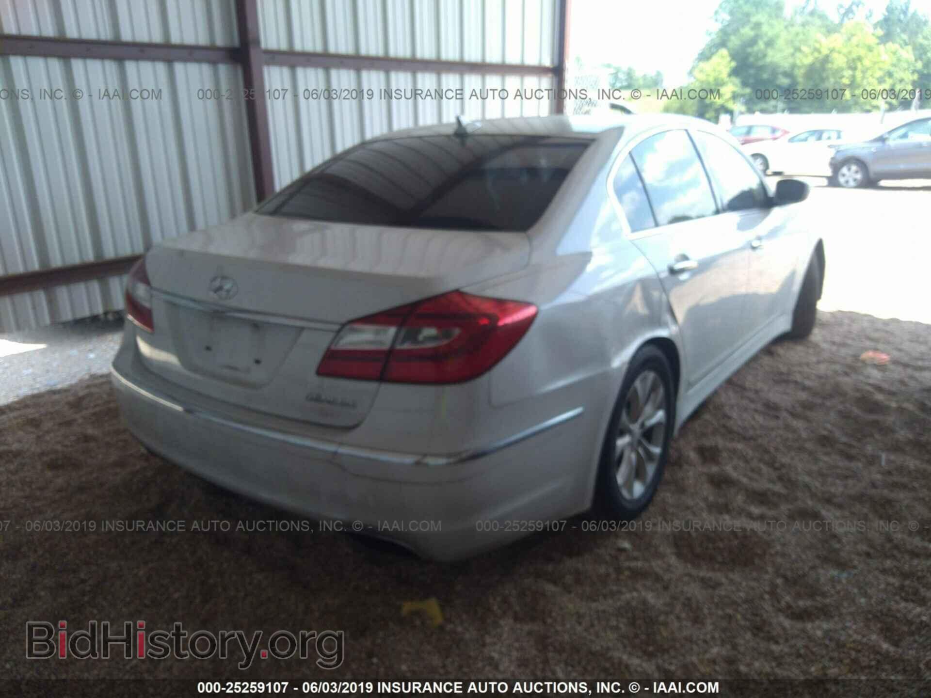 2012 HYUNDAI GENESIS - VIN: KMHGC4DD8CU193694 - Фото 4