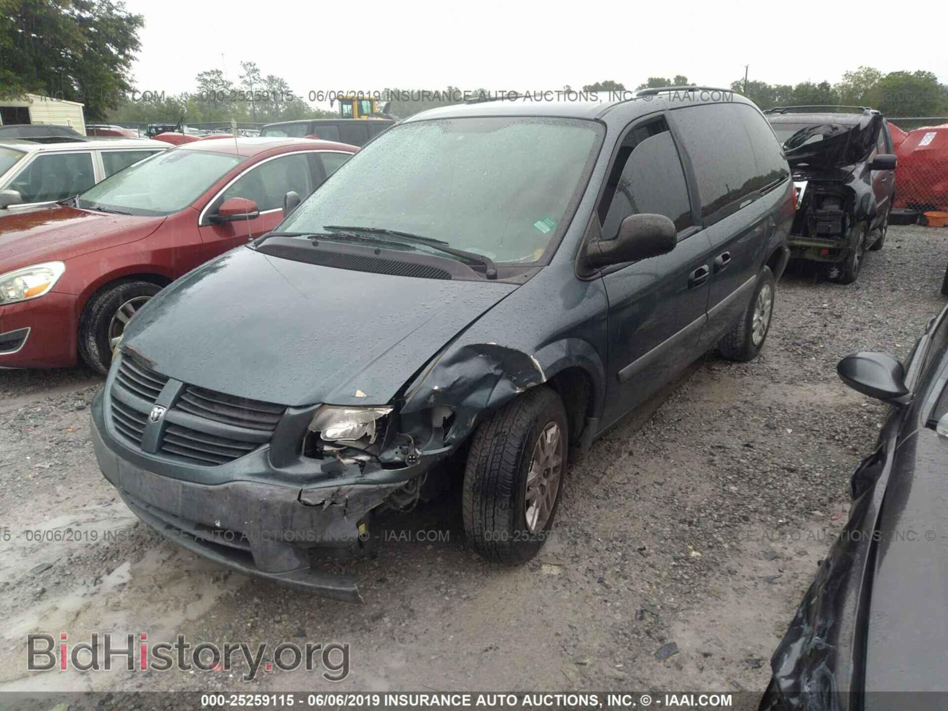 2007 DODGE CARAVAN - VIN: 1D4GP25R97B239187 - Фото 2