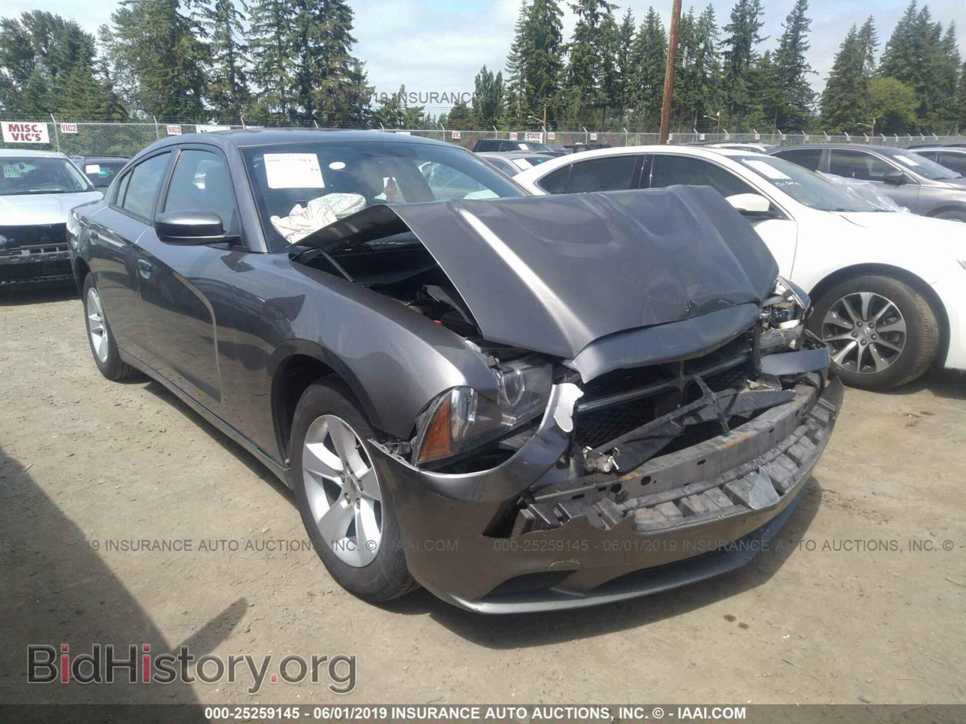 Фотография 2C3CDXBG8CH212167 - DODGE CHARGER 2012