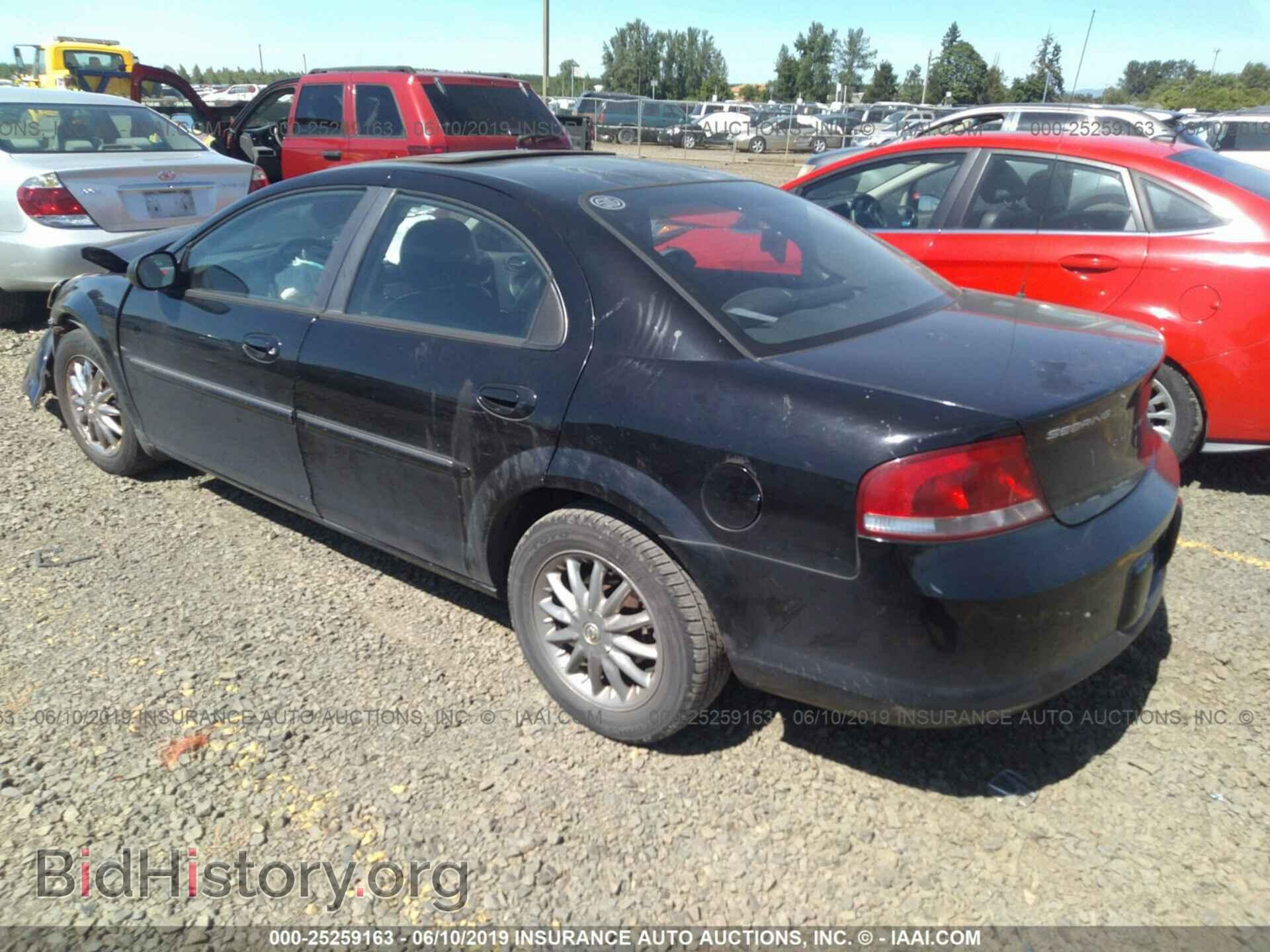 2002 CHRYSLER SEBRING - VIN: 1C3EL56R22N201750 - Фото 3