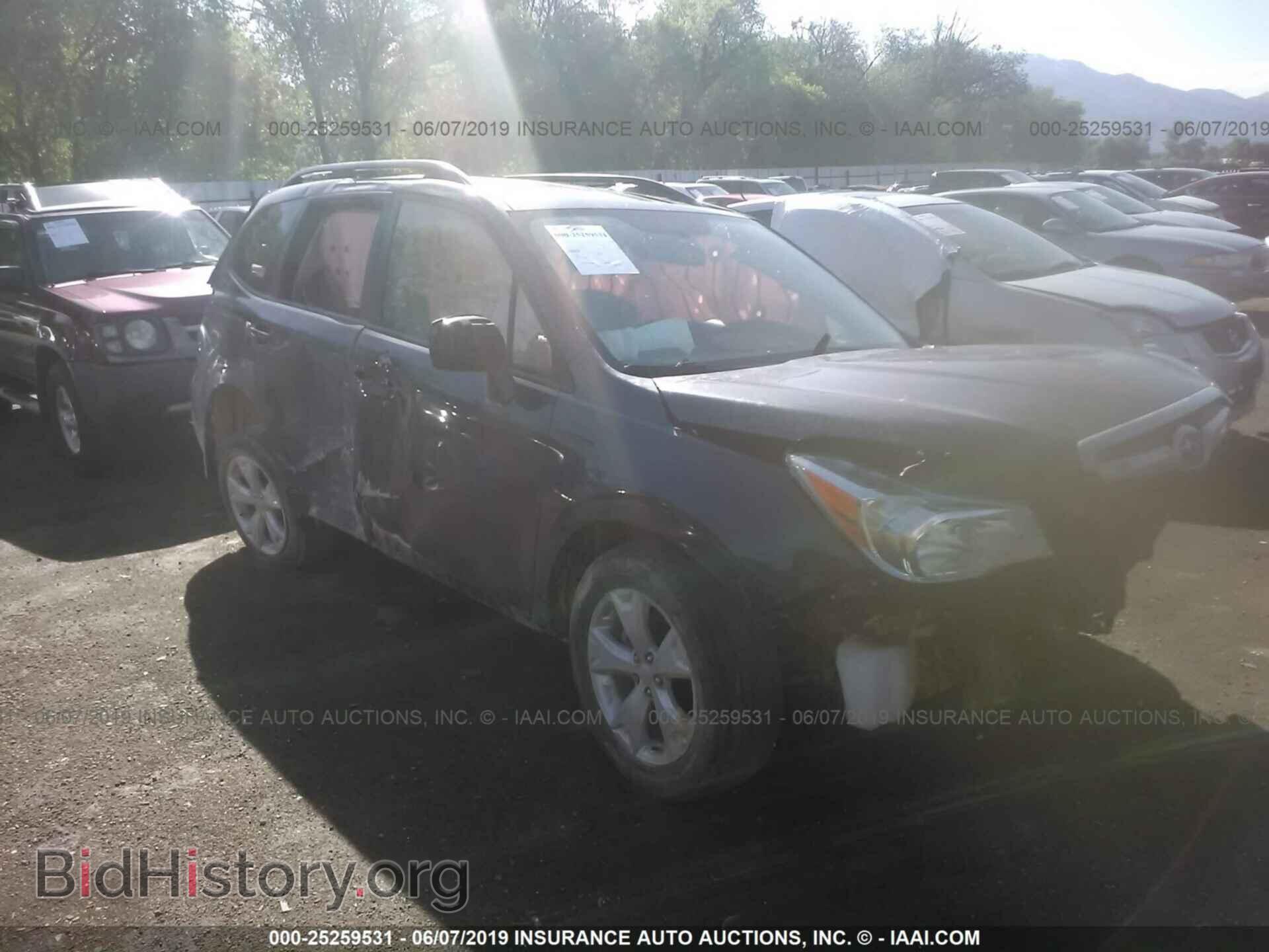 Фотография JF2SJAEC8EH516499 - SUBARU FORESTER 2014
