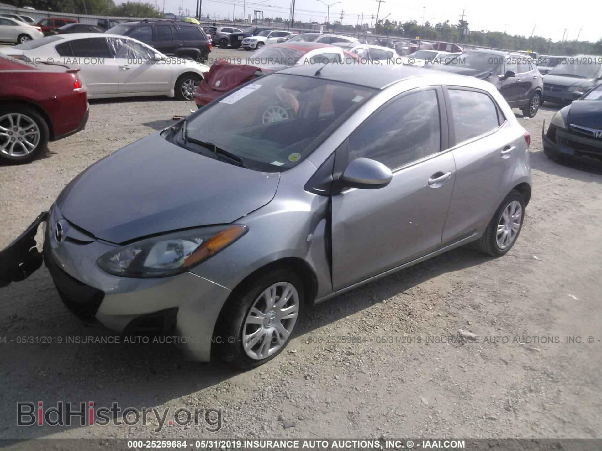2014 MAZDA MAZDA2 - VIN: JM1DE1KZ1E0183579 - Фото 2