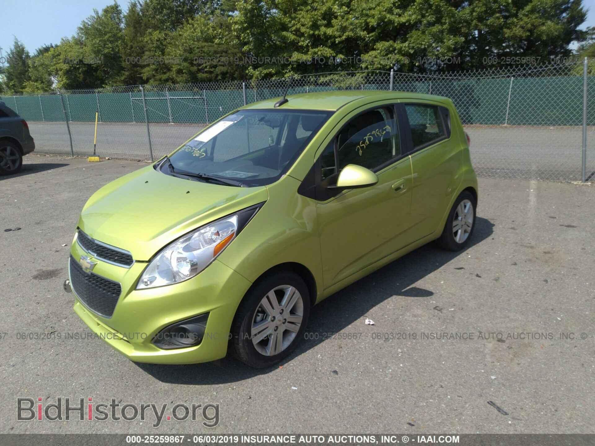 2013 CHEVROLET SPARK - VIN: KL8CC6S97DC504867 - Фото 2