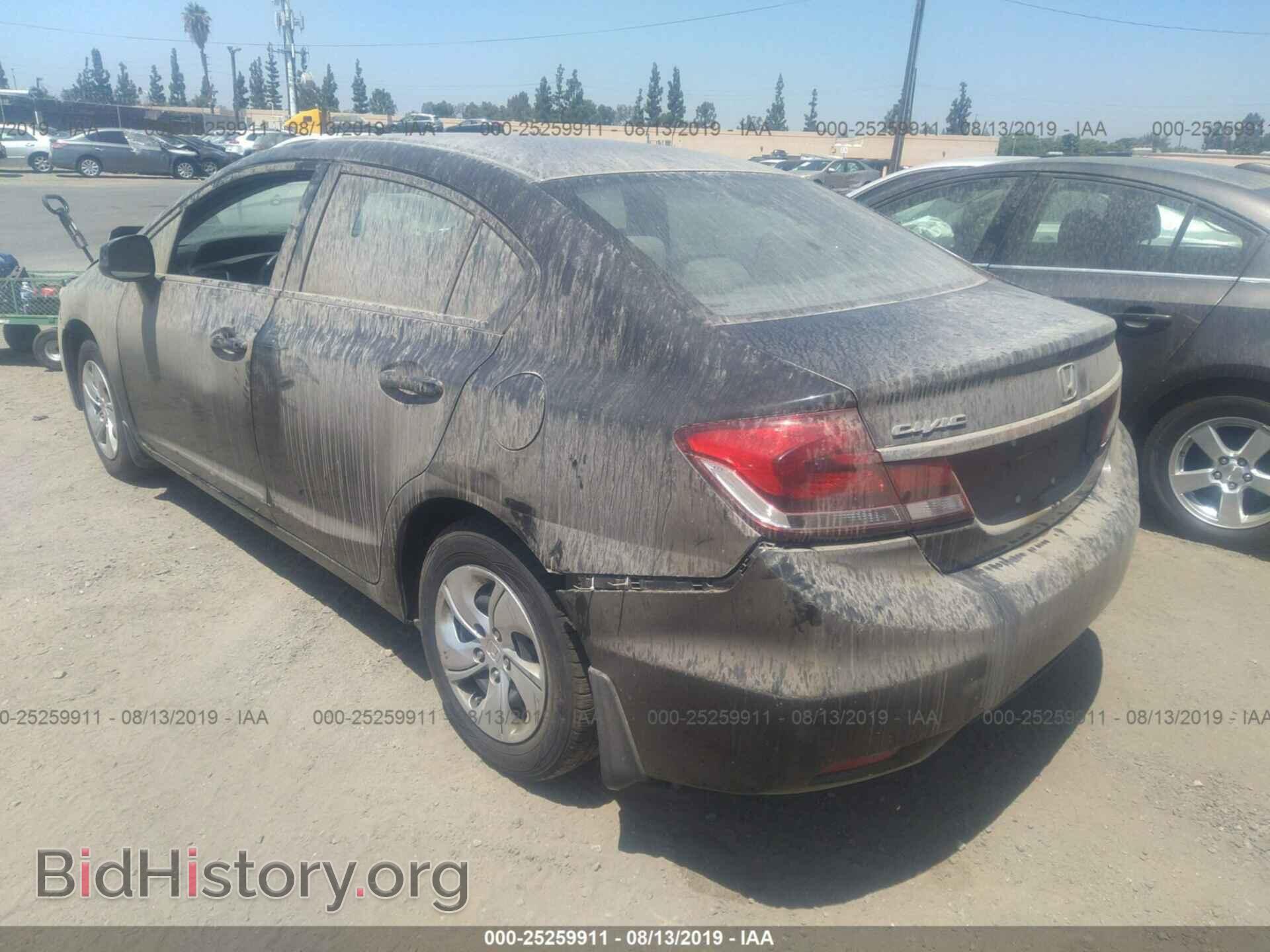 2013 HONDA CIVIC - VIN: 19XFB2F58DE287717 - Фото 3