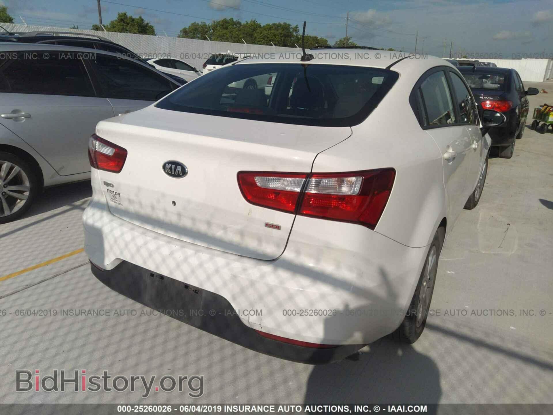 2016 KIA RIO - VIN: KNADM4A30G6646942 - Фото 4