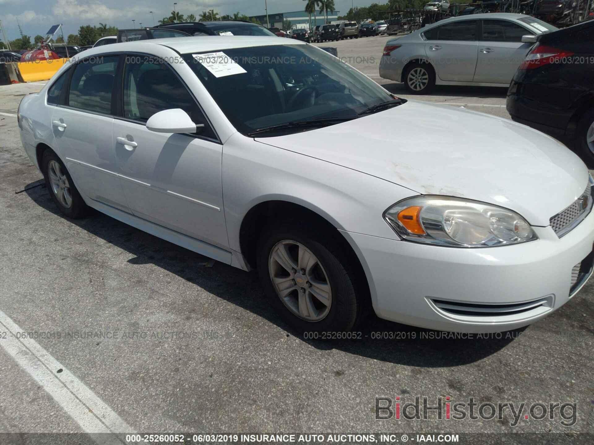 Photo 2G1WF5E31D1223580 - CHEVROLET IMPALA 2013