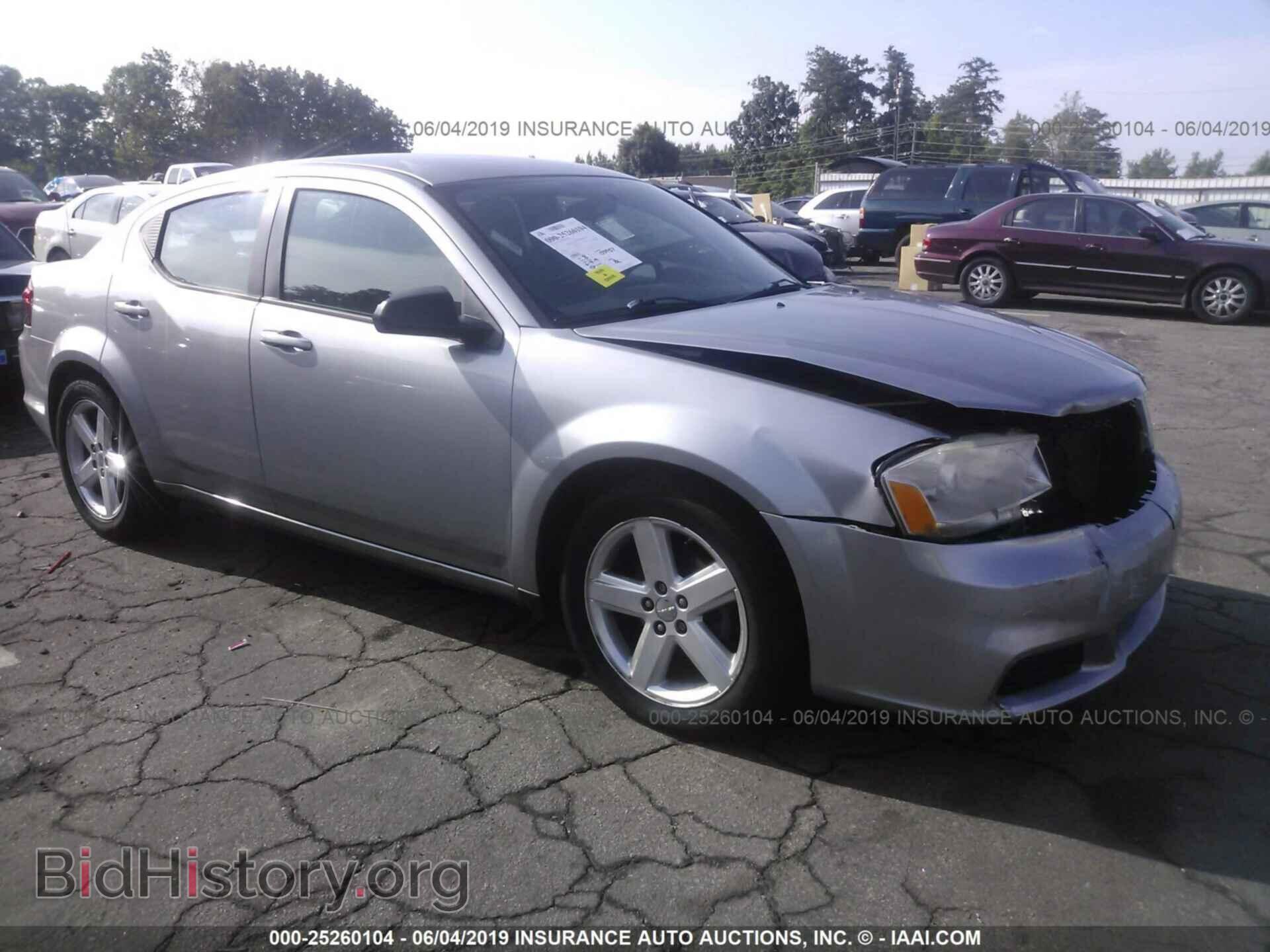 Фотография 1C3CDZAB3DN708259 - DODGE AVENGER 2013