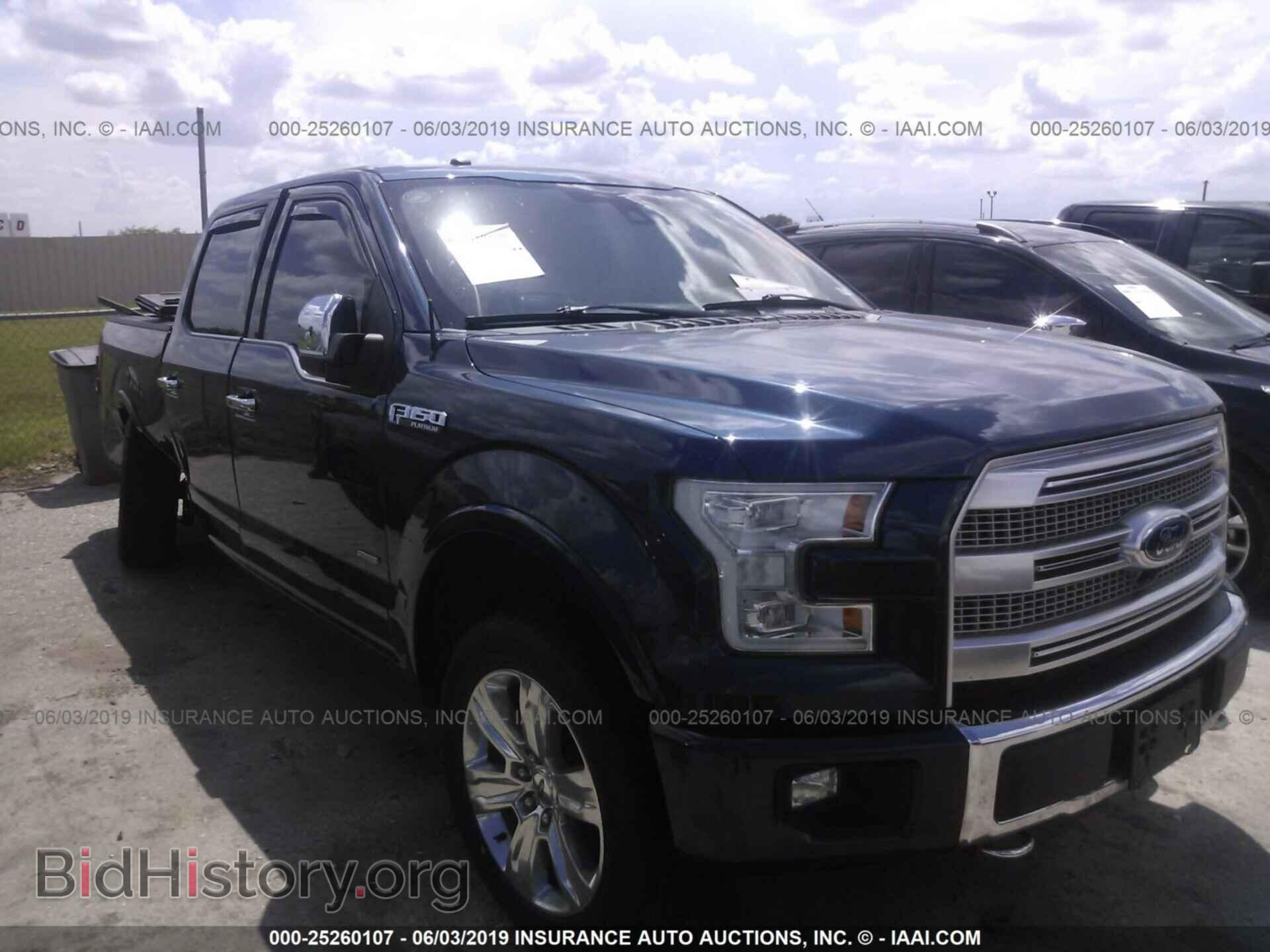 Фотография 1FTEW1EG9GFA63394 - FORD F150 2016