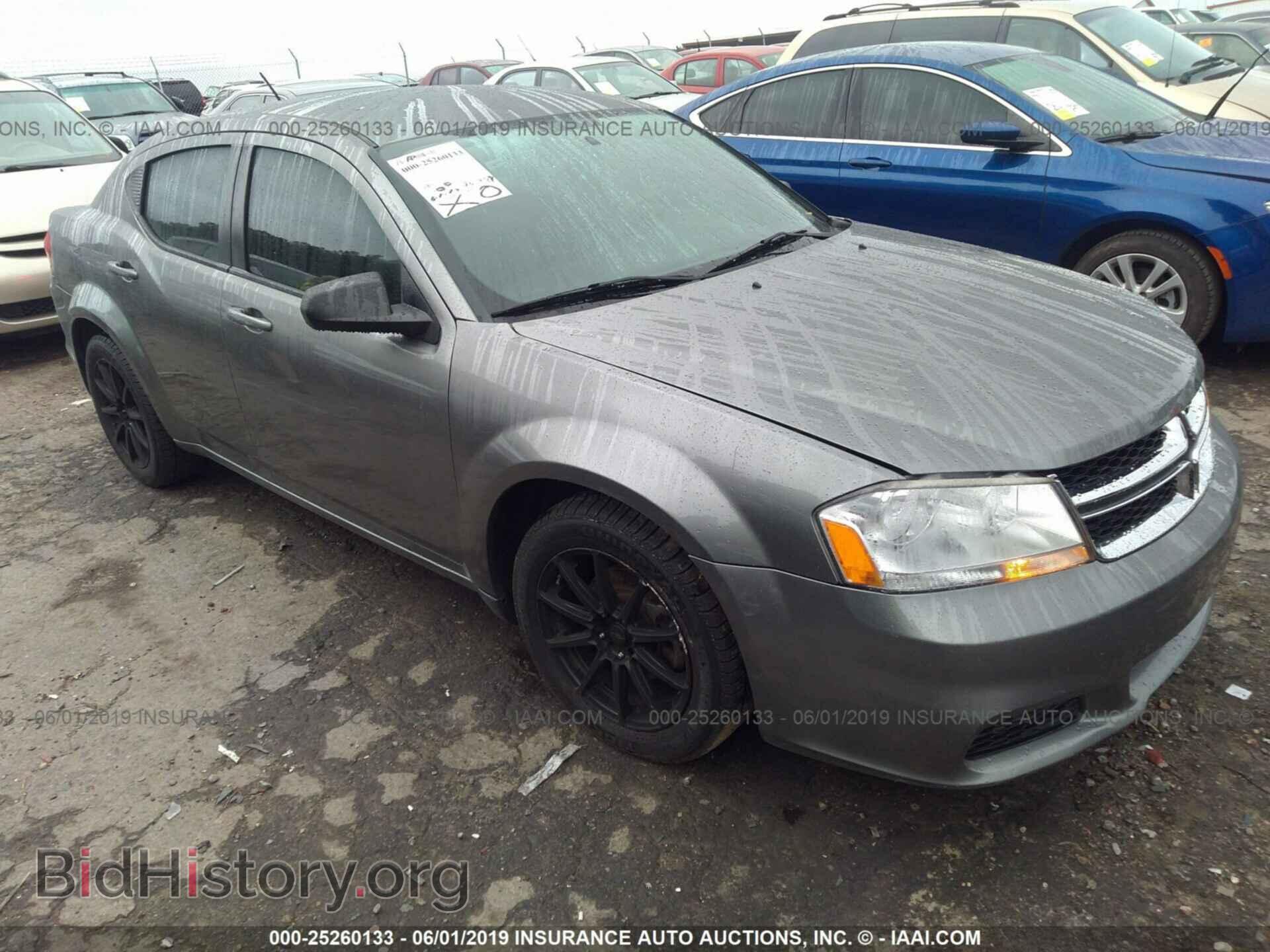 Фотография 1C3CDZAB1DN526379 - DODGE AVENGER 2013