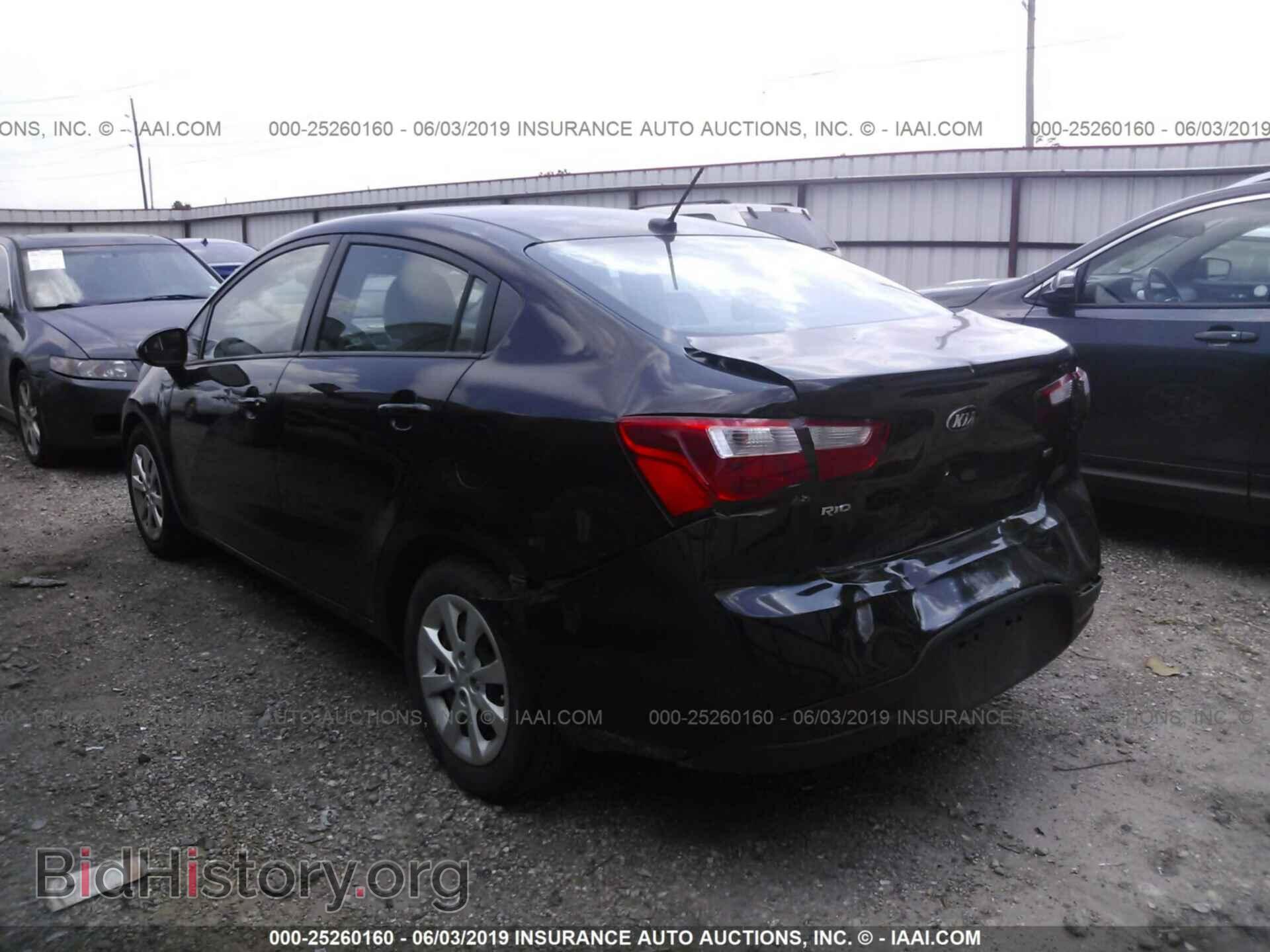 2015 KIA RIO - VIN: KNADM4A34F6496560 - Фото 3