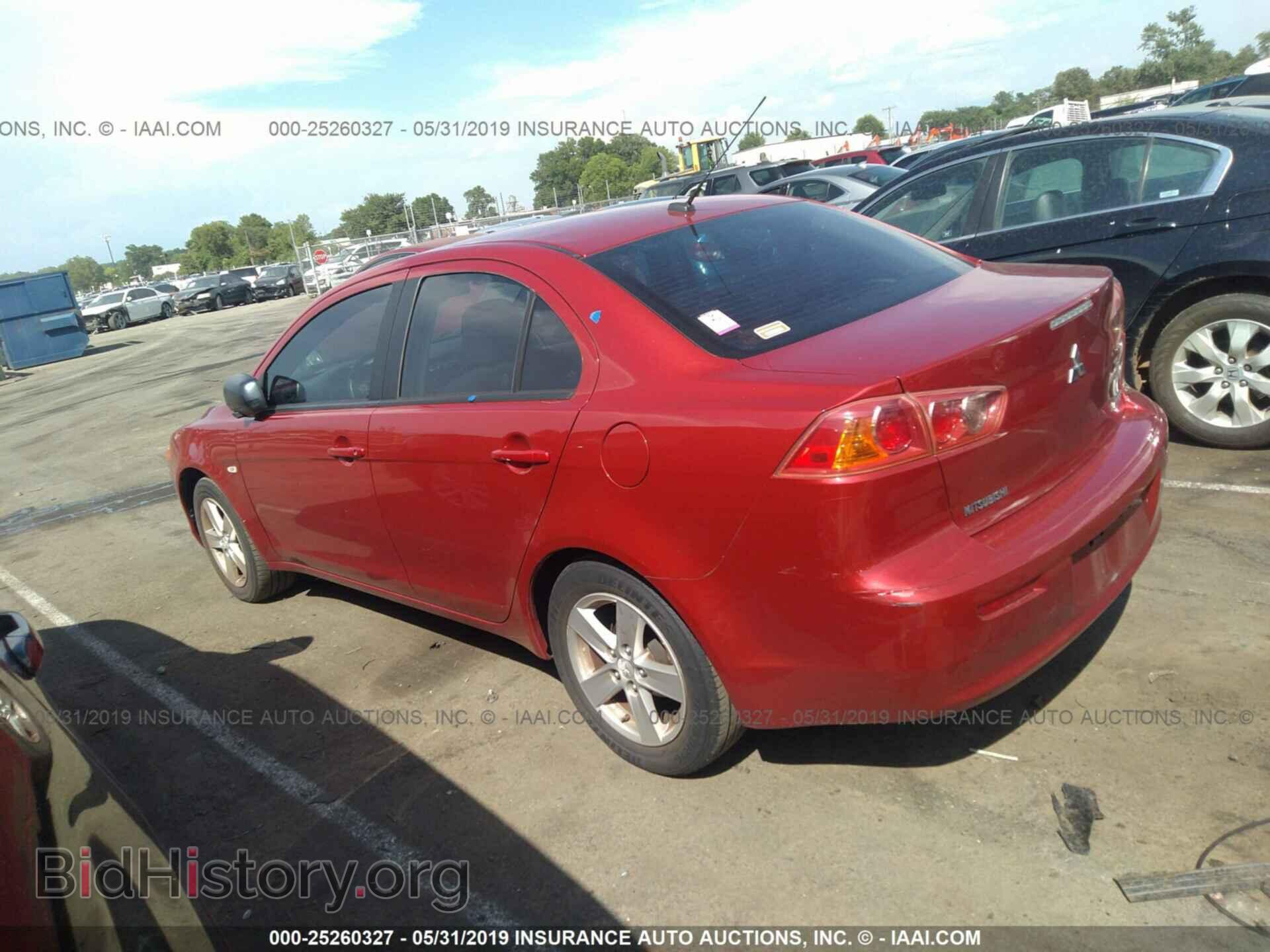 2008 MITSUBISHI LANCER - VIN: JA3AU26UX8U036697 - Фото 3