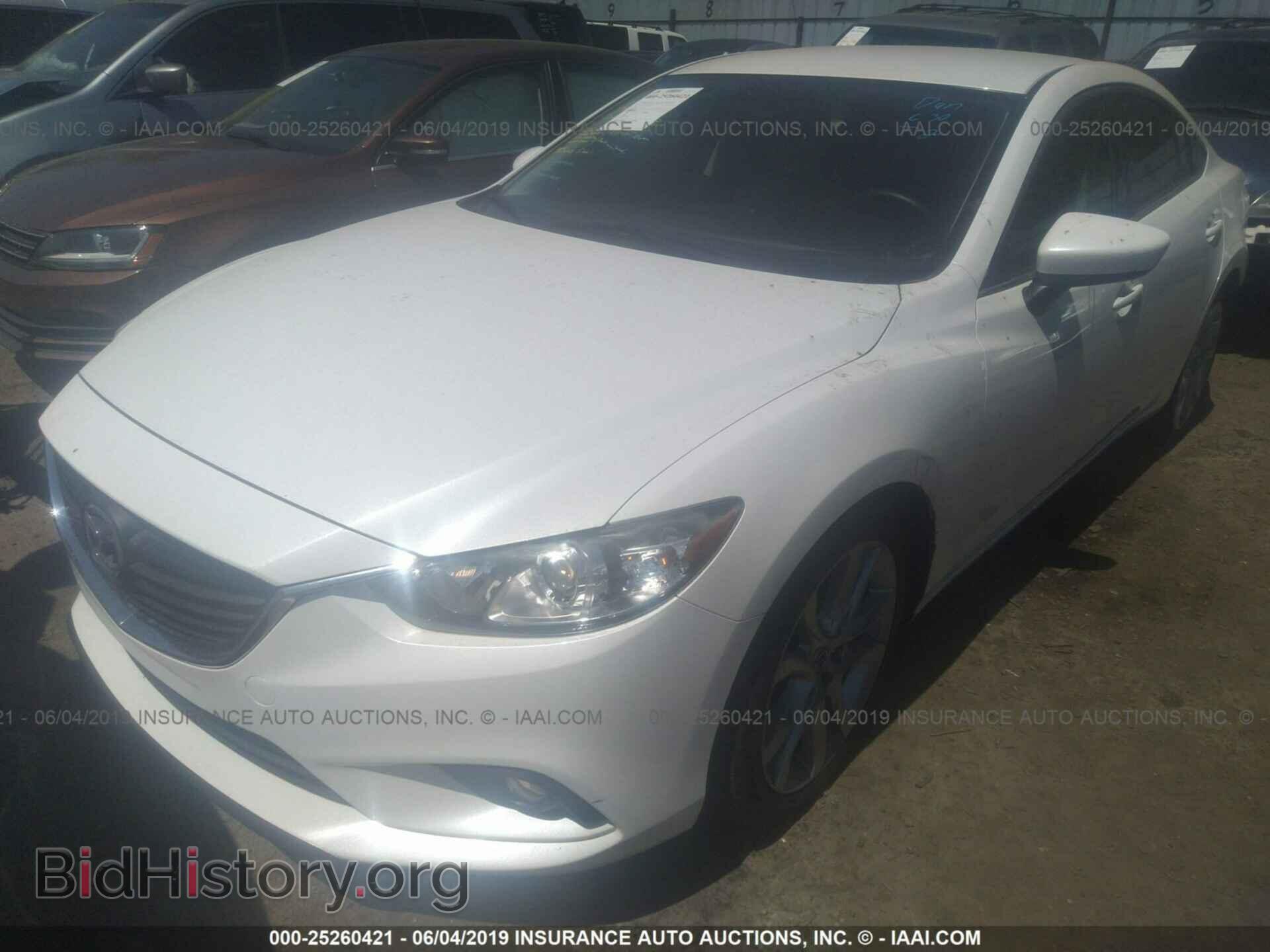 2016 MAZDA 6 - VIN: JM1GJ1V52G1470721 - Фото 2