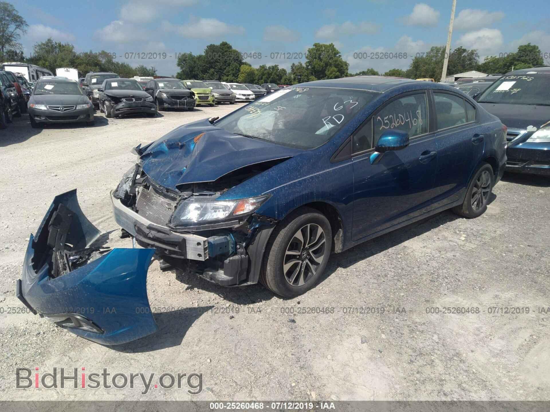 2013 HONDA CIVIC - VIN: 19XFB2F86DE059161 - Фото 2
