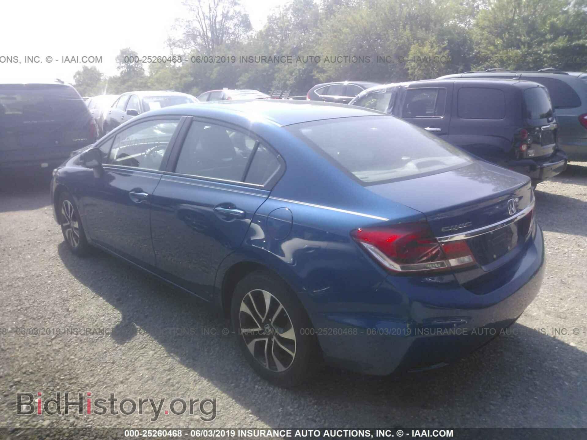 2013 HONDA CIVIC - VIN: 19XFB2F86DE059161 - Фото 3