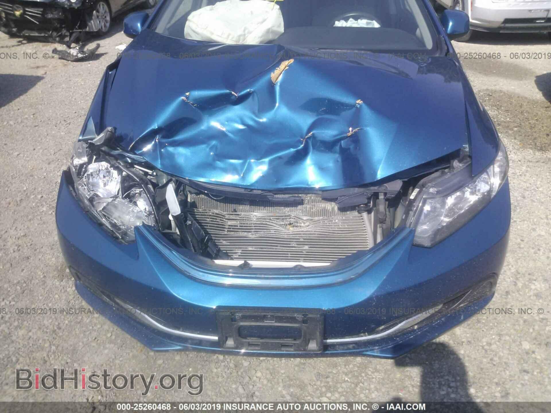 2013 HONDA CIVIC - VIN: 19XFB2F86DE059161 - Фото 6