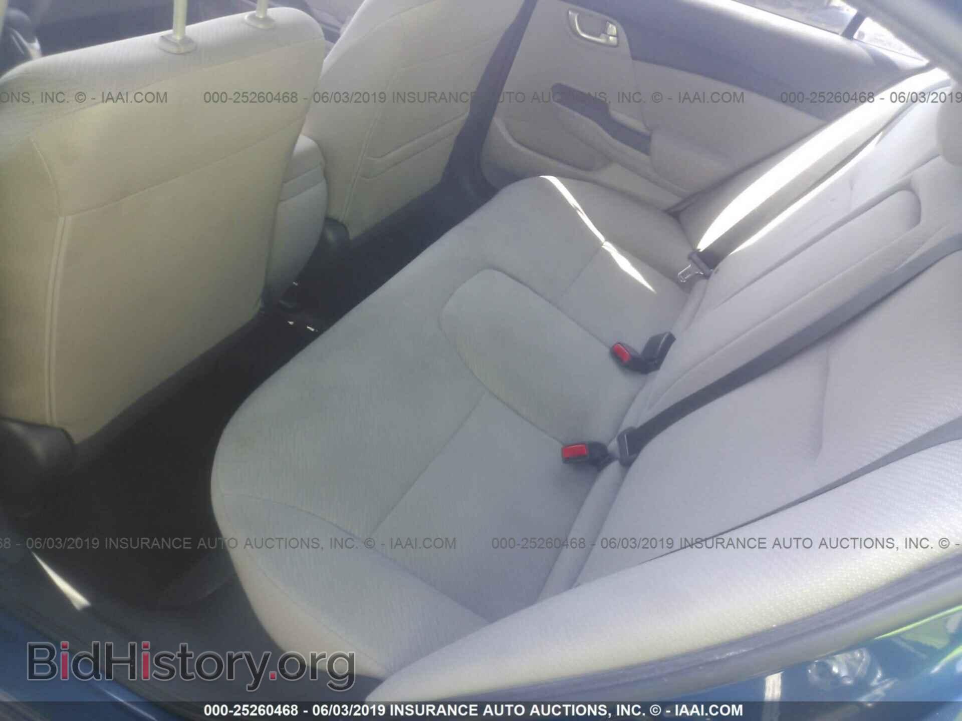 2013 HONDA CIVIC - VIN: 19XFB2F86DE059161 - Фото 8