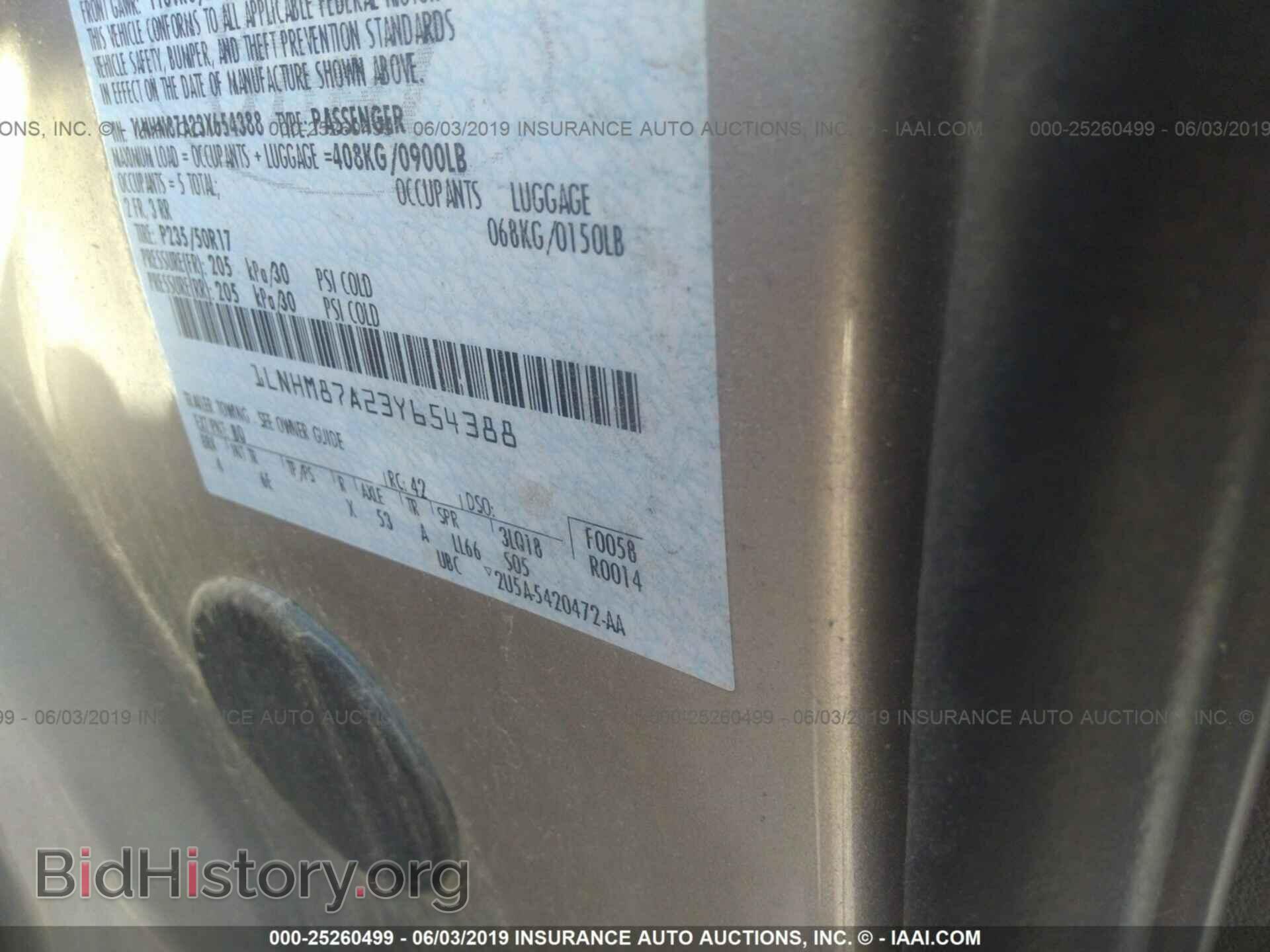 2003 LINCOLN LS - VIN: 1LNHM87A23Y654388 - Photo 9