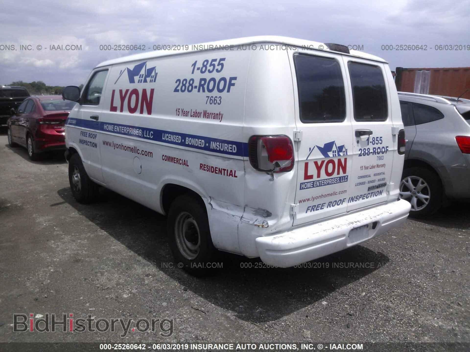 2001 DODGE RAM VAN - VIN: 2B7HB11X21K533692 - Фото 3