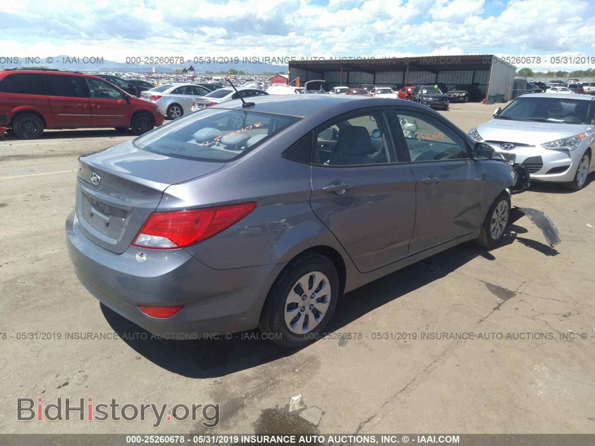 2017 HYUNDAI ACCENT - VIN: KMHCT4AE2HU210248 - Фото 4