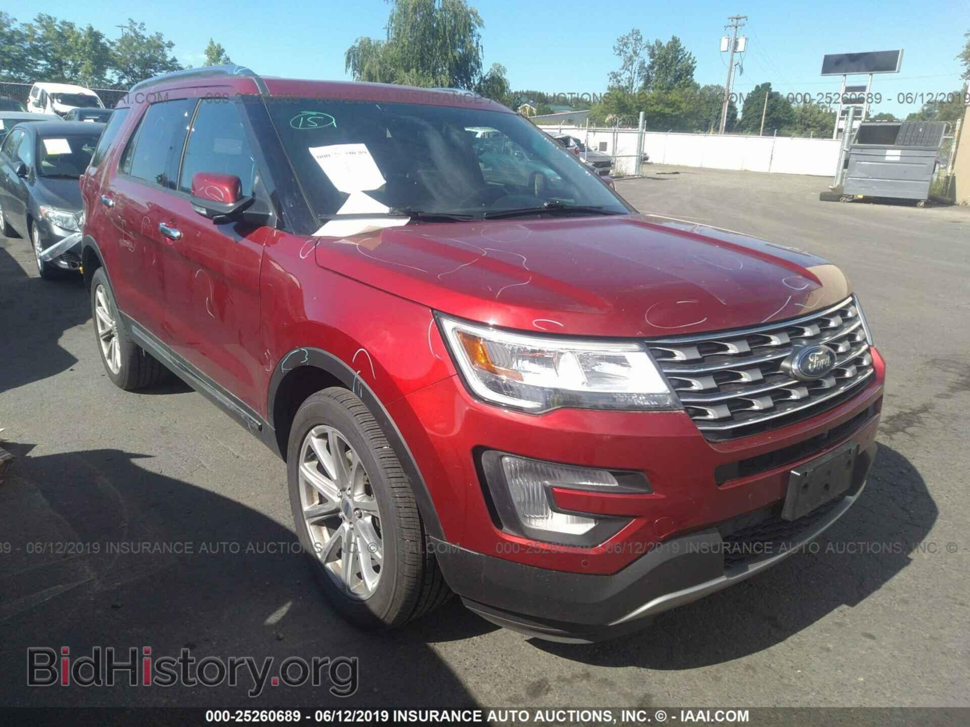 Photo 1FM5K8FH1GGD29914 - FORD EXPLORER 2016