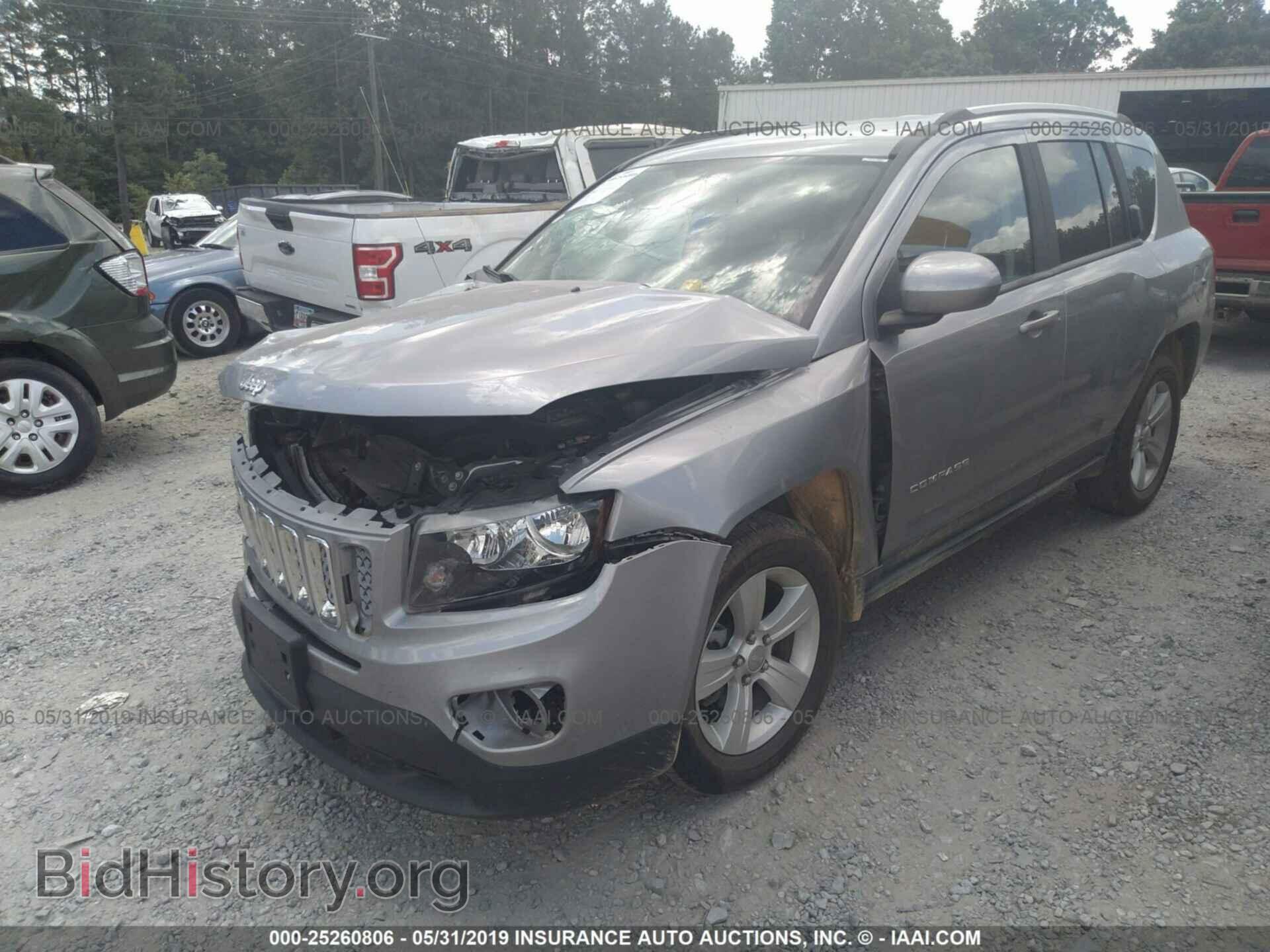 2017 JEEP COMPASS - VIN: 1C4NJDEB2HD106796 - Фото 2