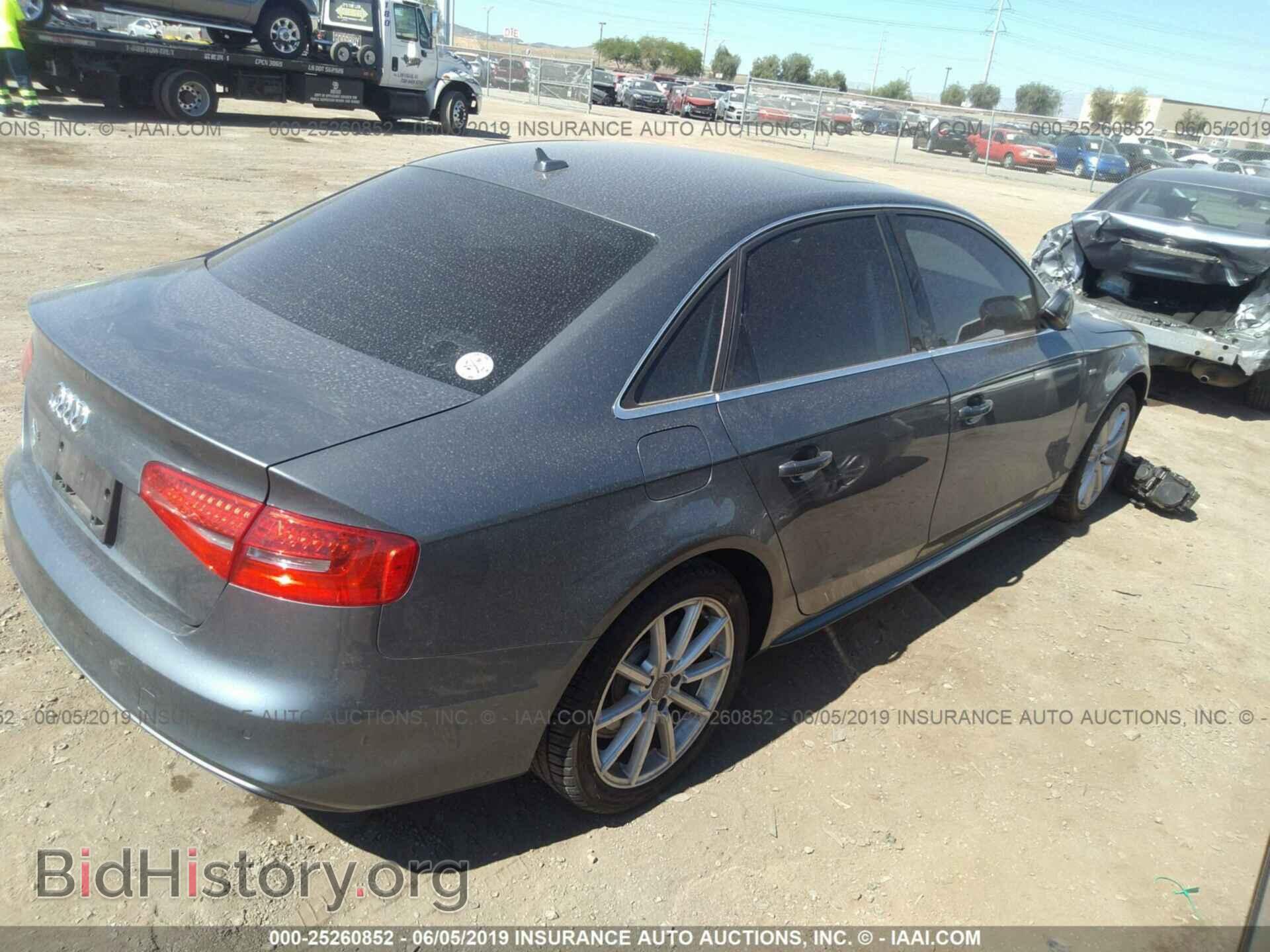 2014 AUDI A4 - VIN: WAUEFAFL7EA043499 - Фото 4