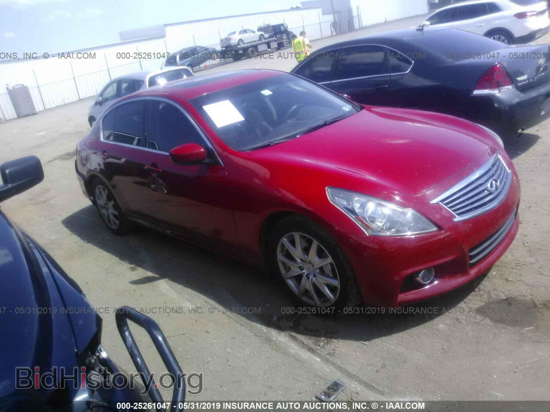 Photo JN1CV6AP8CM622763 - INFINITI G37 2012