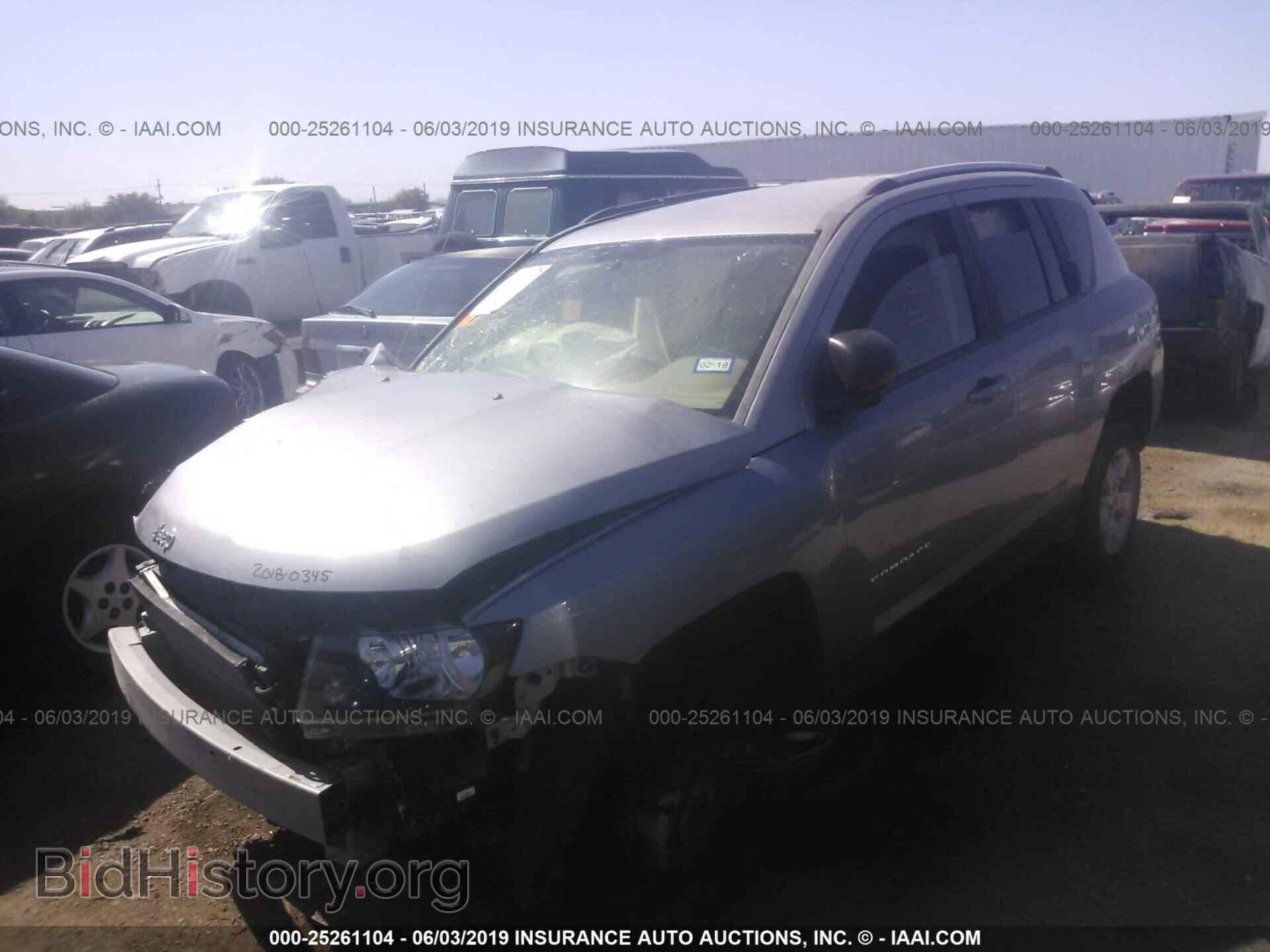 2015 JEEP COMPASS - VIN: 1C4NJCBA4FD156652 - Фото 2