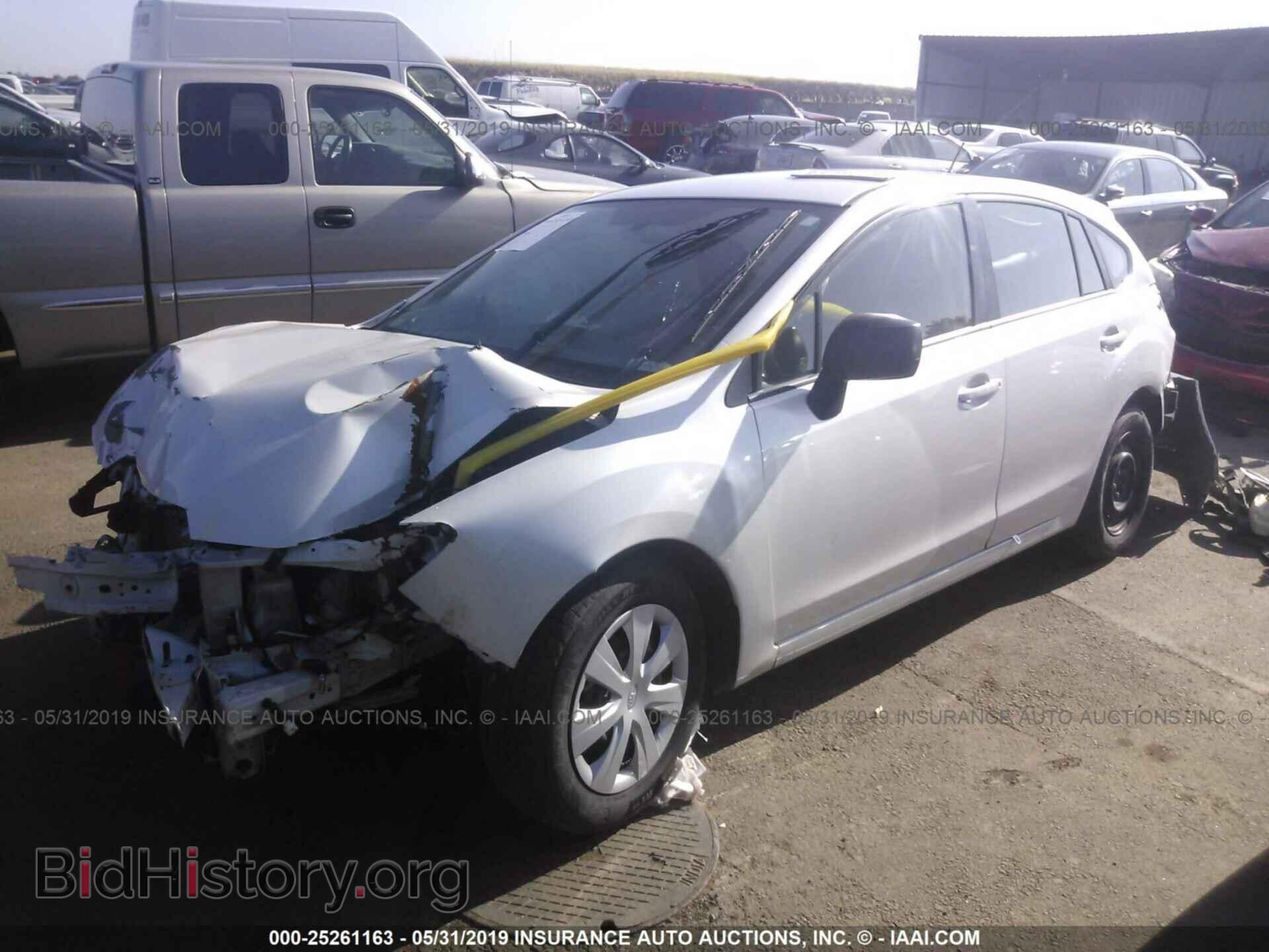 2014 SUBARU IMPREZA - VIN: JF1GPAA62E8272647 - Фото 2