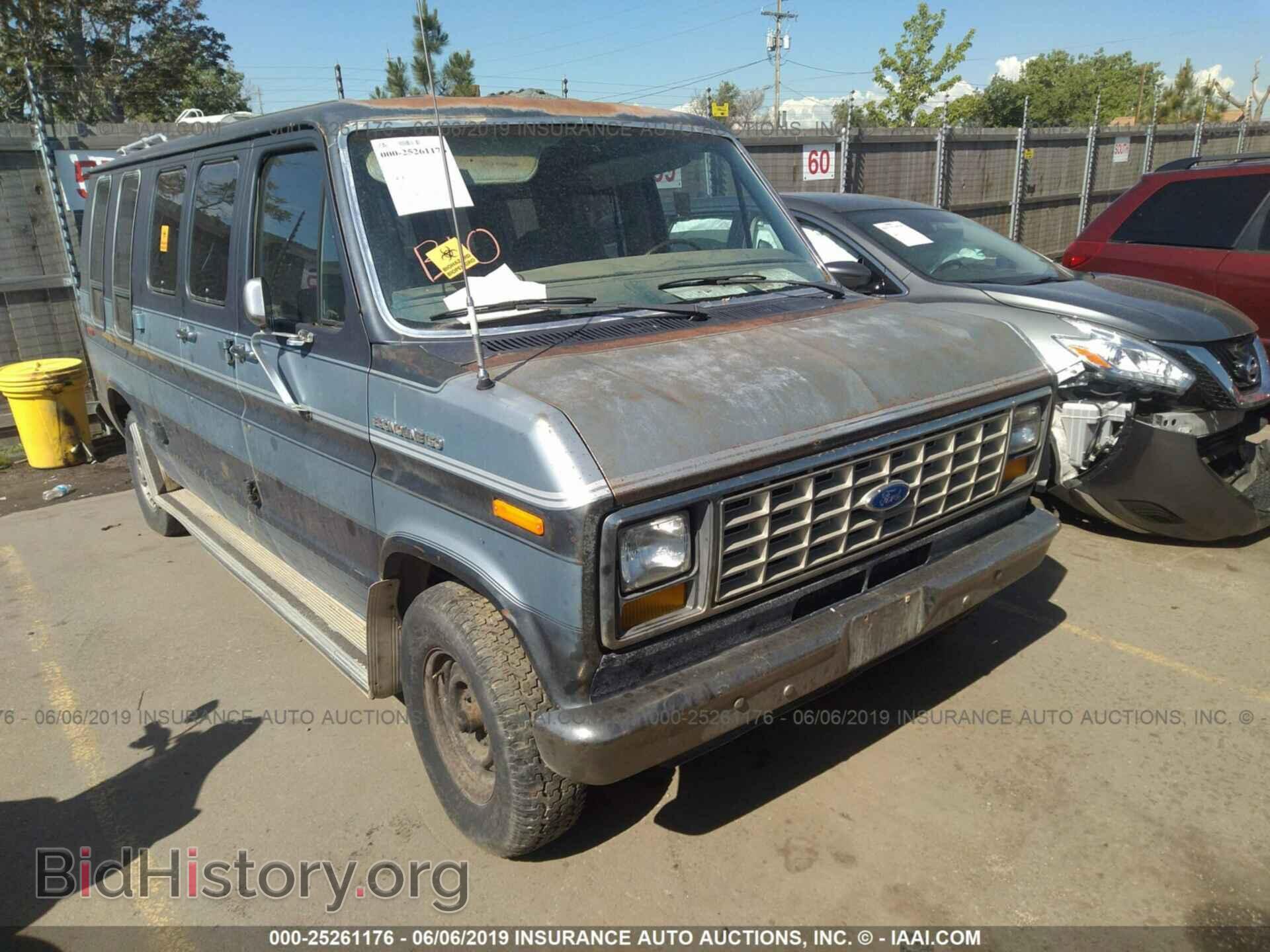 Photo 1FDEE14F5EHA52644 - FORD ECONOLINE 1984