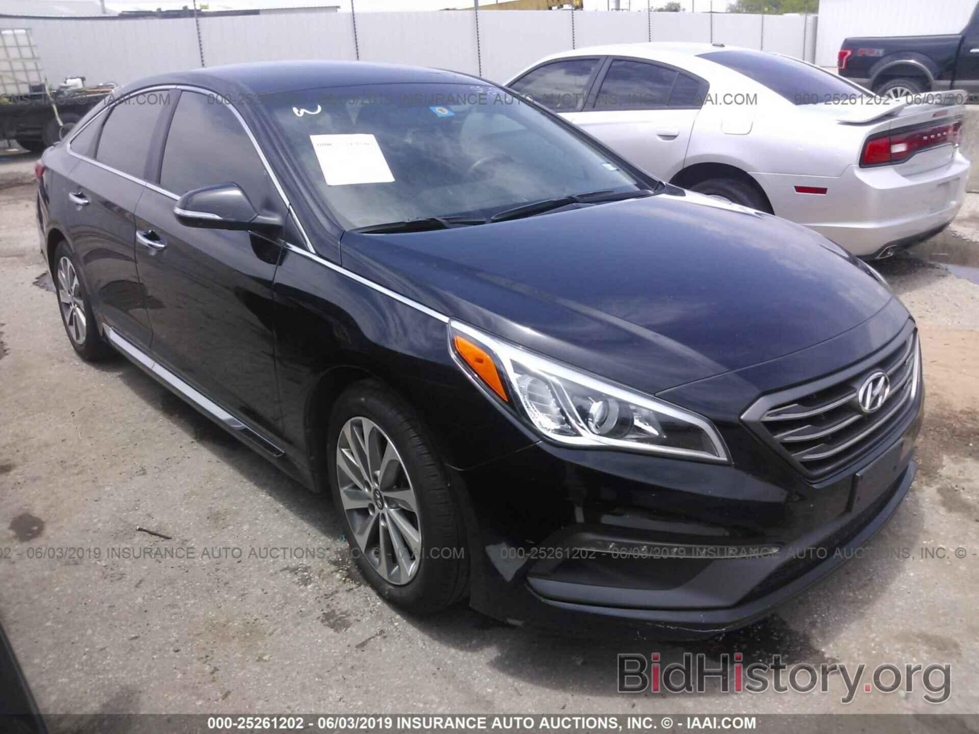 Photo 5NPE34AF4FH043484 - HYUNDAI SONATA 2015