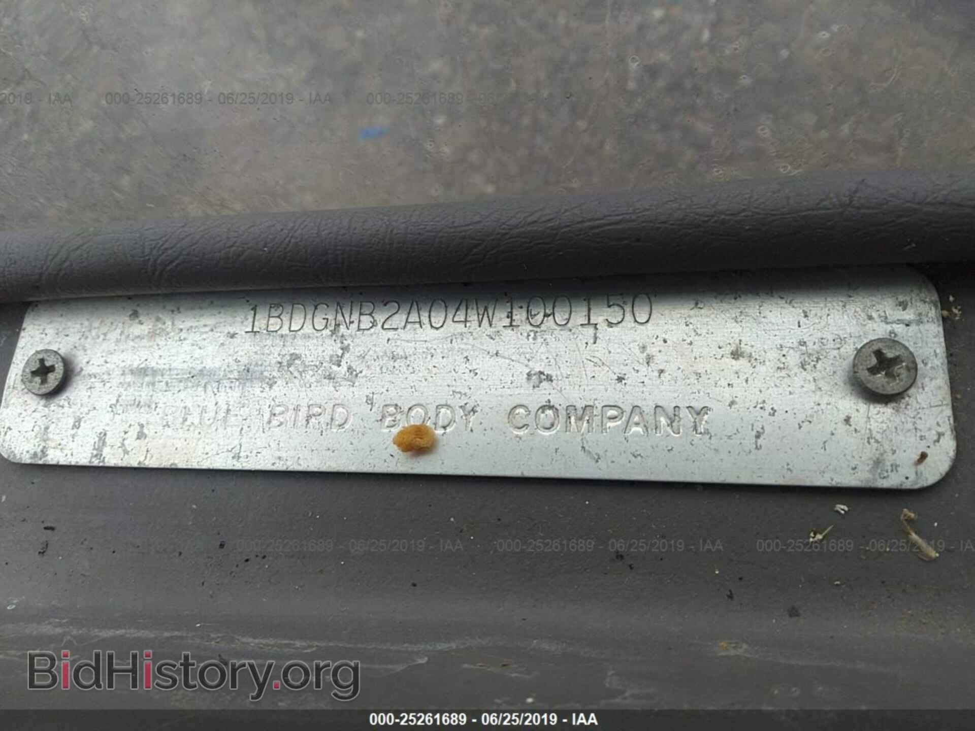 2004 BLUE BIRD 3904-4100 - VIN: 1BDGNB2A04W100150 - Photo 9