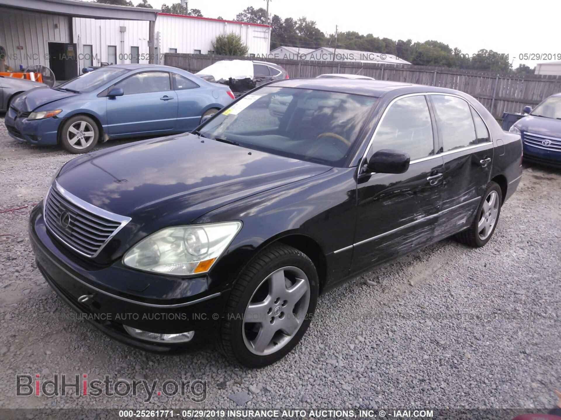 2005 LEXUS LS - VIN: JTHBN36F755026157 - Photo 2