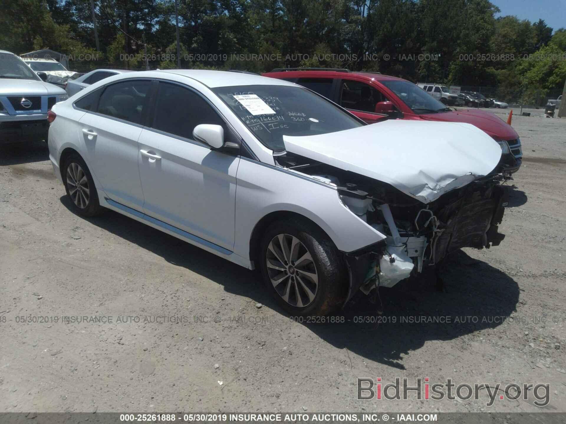 Photo 5NPE34AF3FH046649 - HYUNDAI SONATA 2015