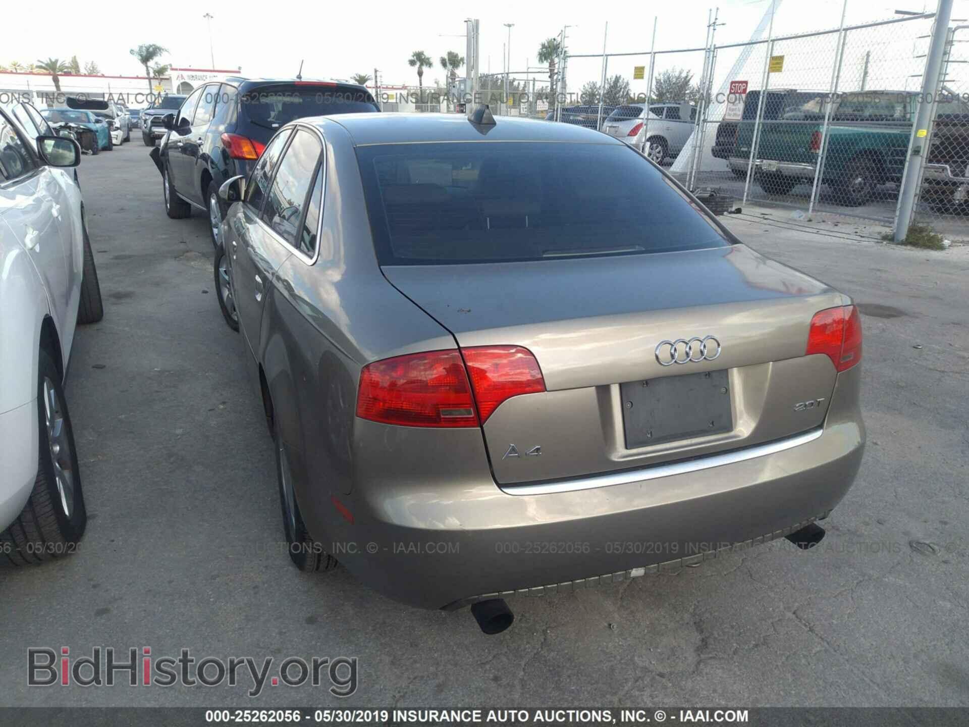 2007 AUDI A4 - VIN: WAUAF78E57A277630 - Фото 3