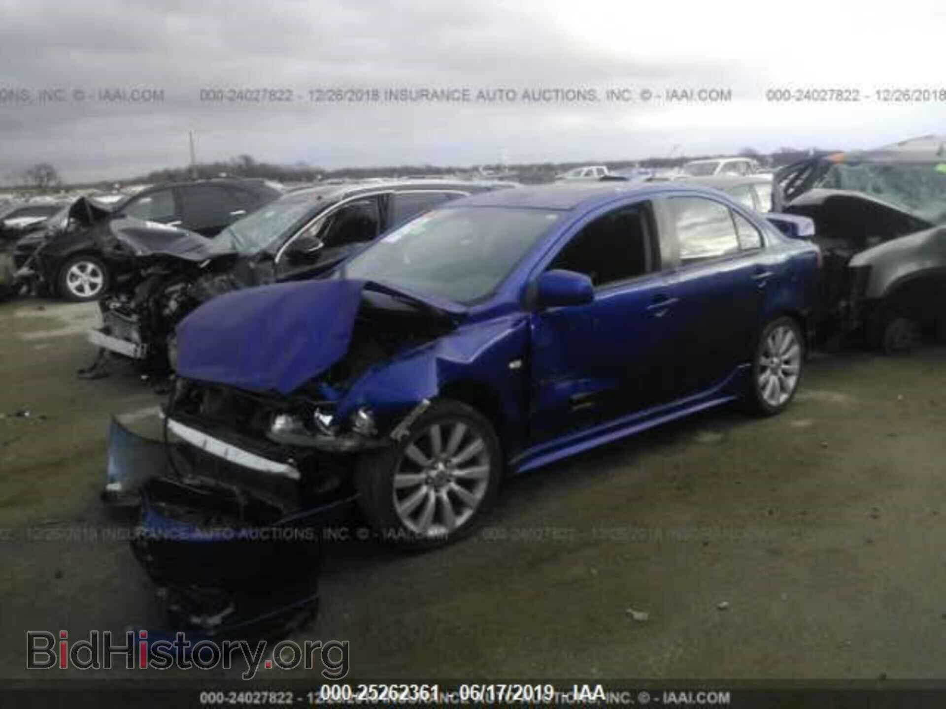 2008 MITSUBISHI LANCER - VIN: JA3AU86U38U006492 - Фото 2