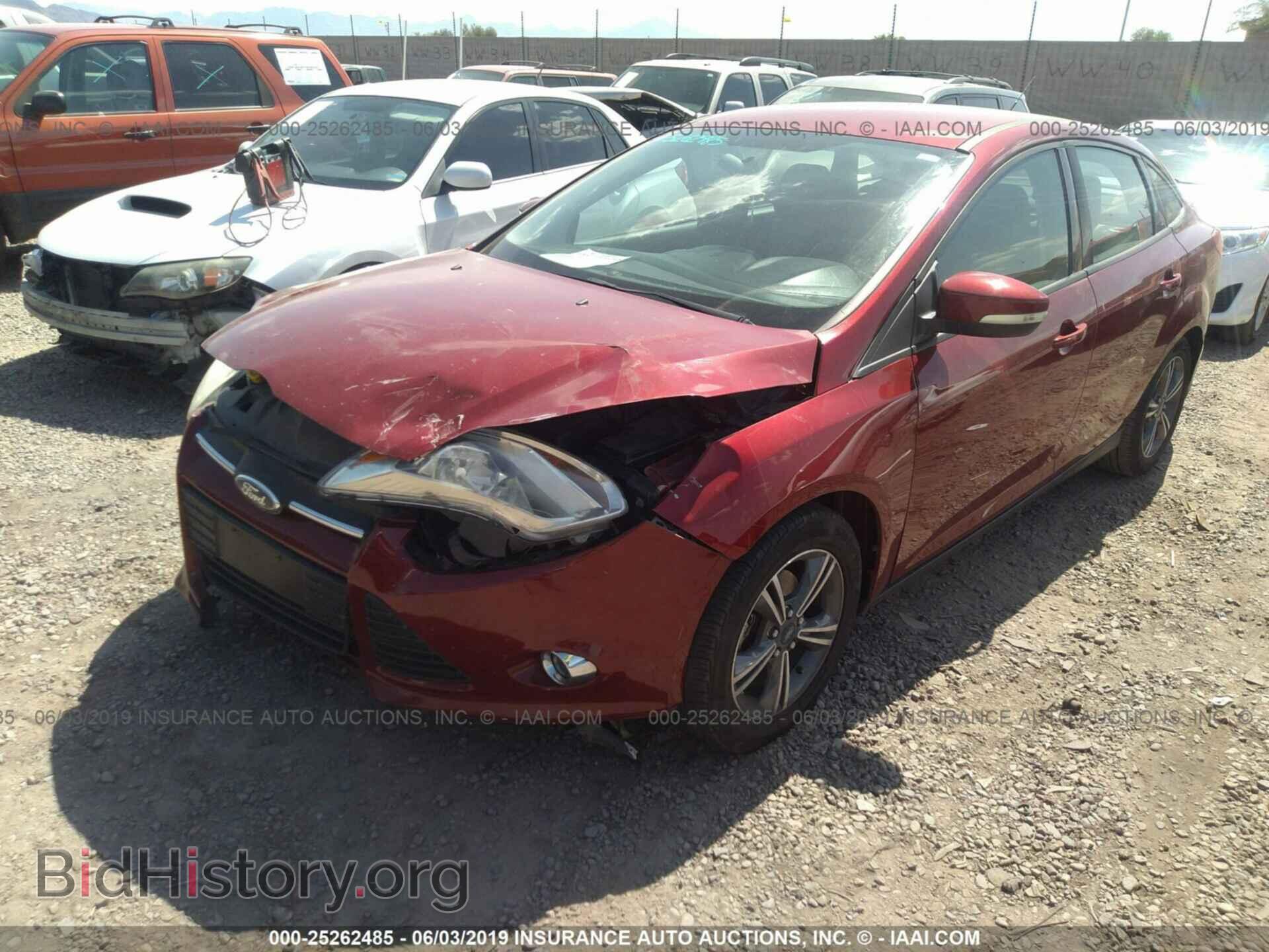 2014 FORD FOCUS - VIN: 1FADP3F23EL420967 - Фото 2