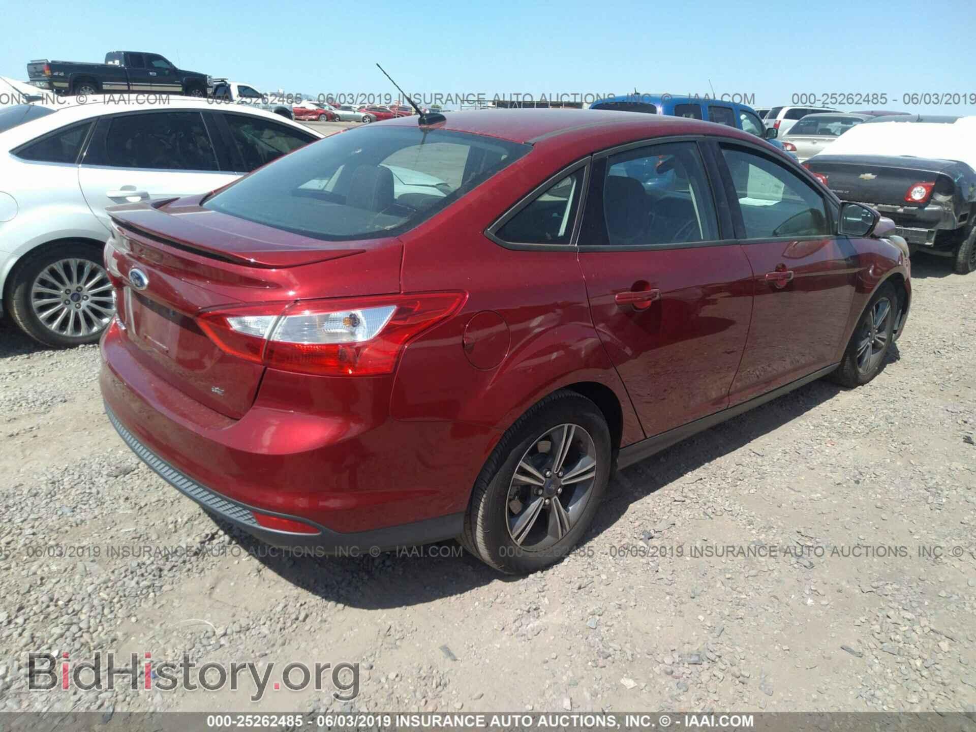 2014 FORD FOCUS - VIN: 1FADP3F23EL420967 - Фото 4