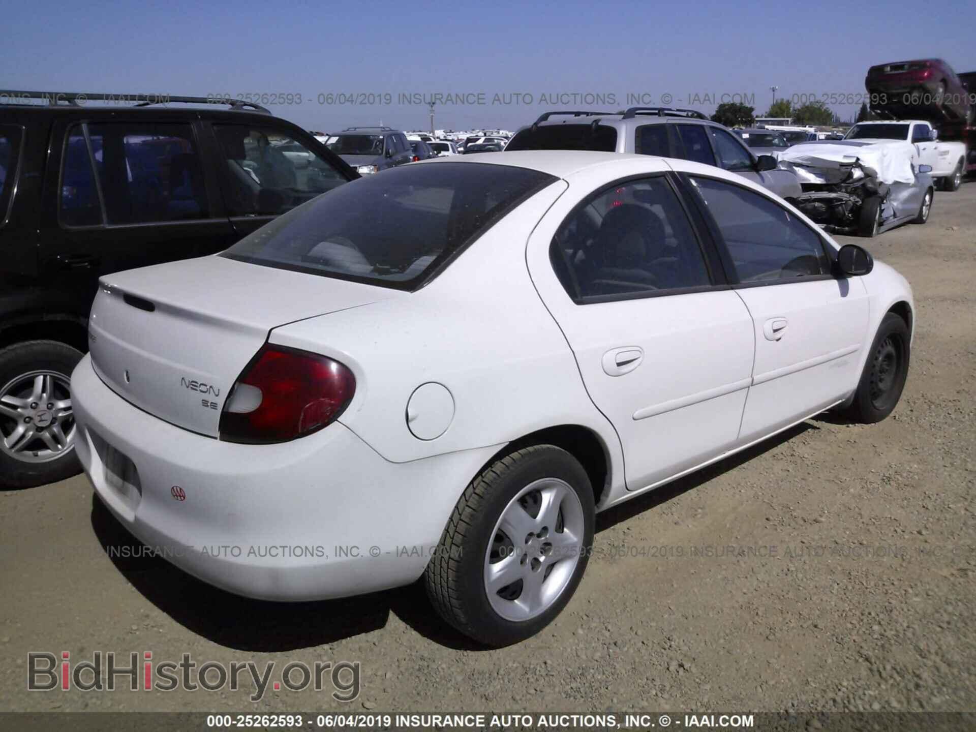 2002 DODGE NEON - VIN: 1B3AS46C22D567461 - Фото 4