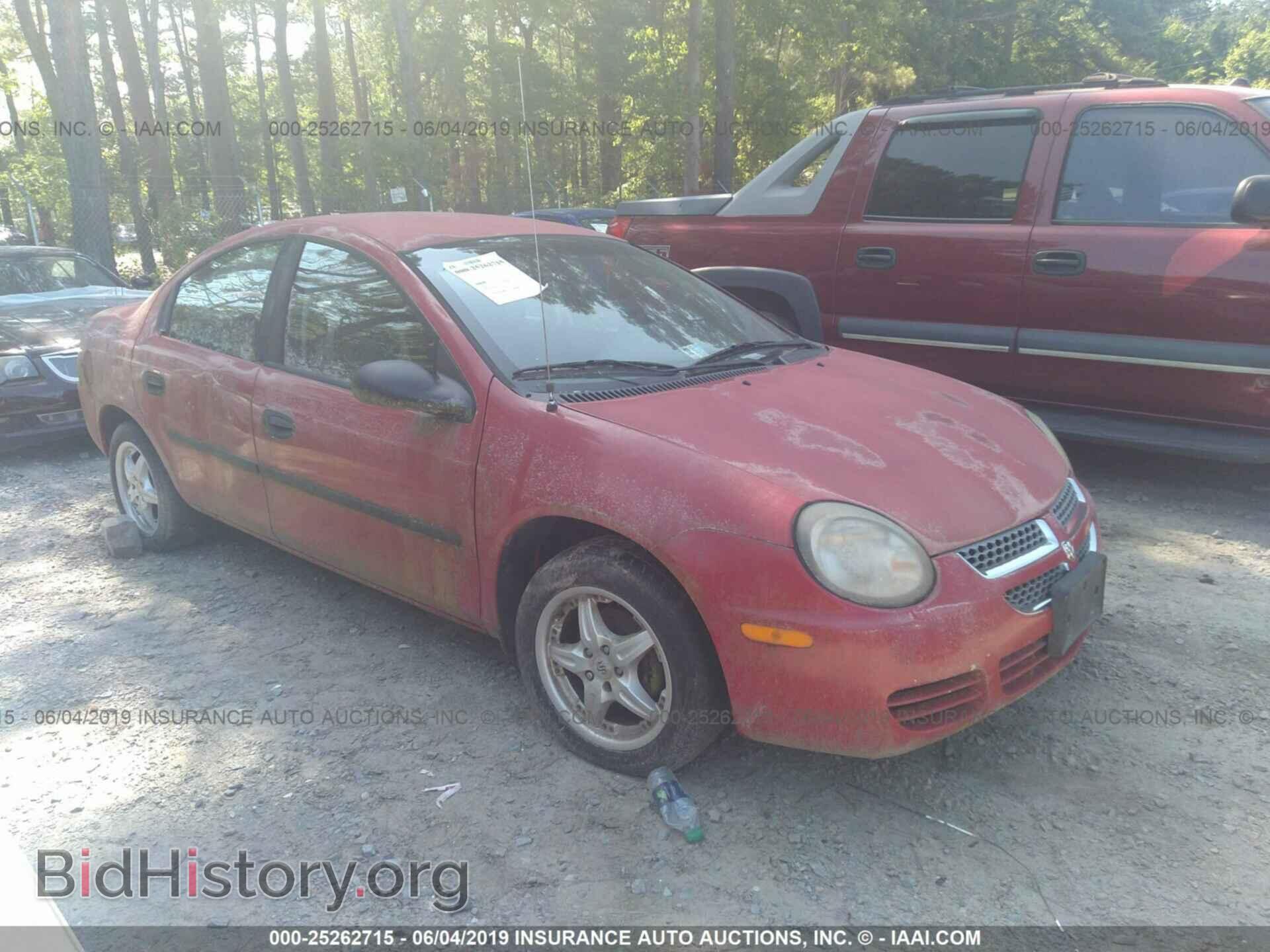 Фотография 1B3ES26CX3D180325 - DODGE NEON 2003