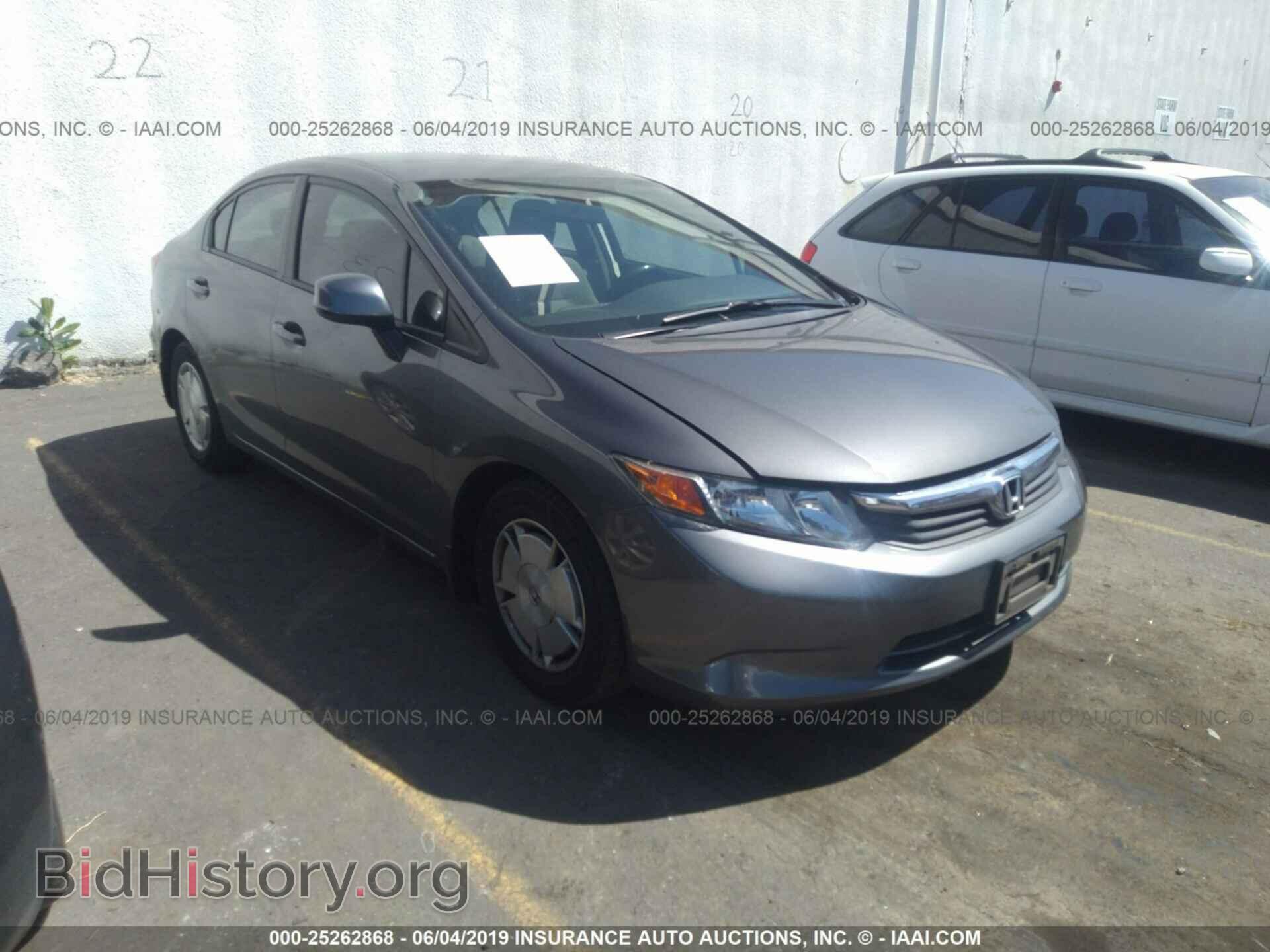 Фотография 2HGFB2F67CH527630 - HONDA CIVIC 2012