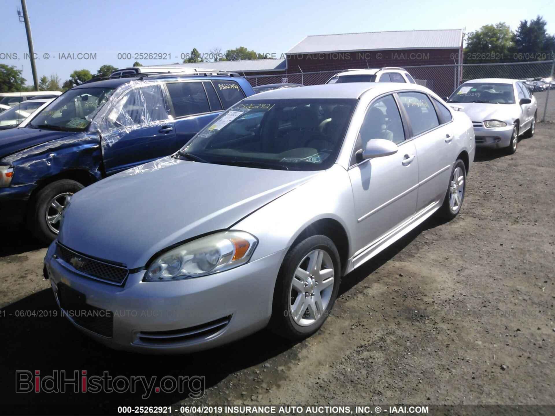 2012 CHEVROLET IMPALA - VIN: 2G1WB5E36C1106748 - Photo 2