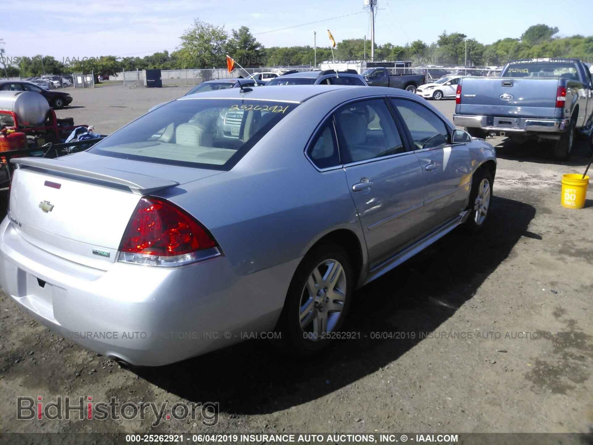 2012 CHEVROLET IMPALA - VIN: 2G1WB5E36C1106748 - Photo 4