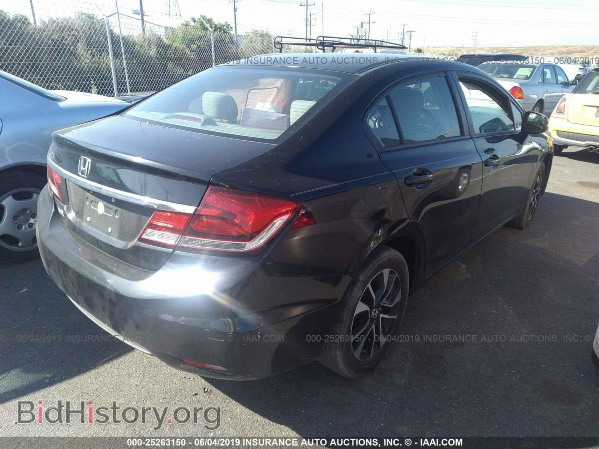 2013 HONDA CIVIC - VIN: 2HGFB2F80DH500496 - Photo 4