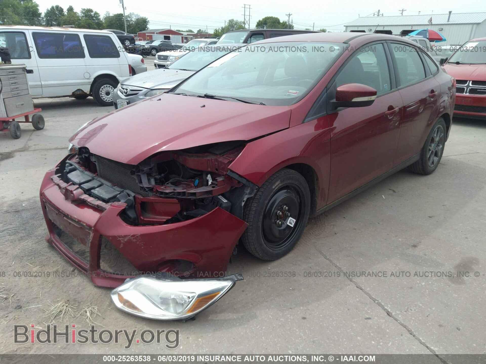 2013 FORD FOCUS - VIN: 1FADP3F2XDL190200 - Фото 2