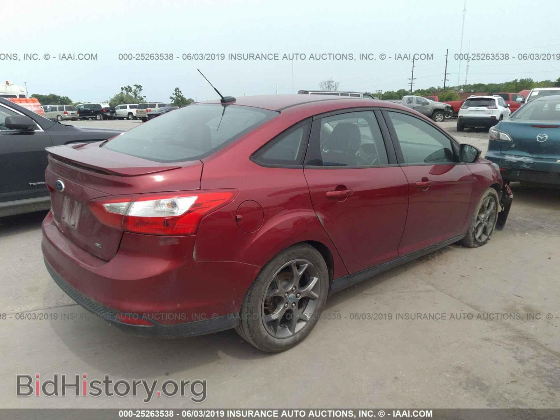 2013 FORD FOCUS - VIN: 1FADP3F2XDL190200 - Фото 4