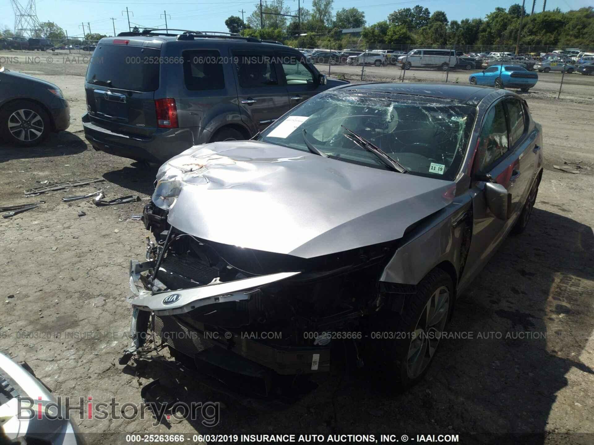 2015 KIA OPTIMA - VIN: 5XXGR4A66FG360962 - Photo 2