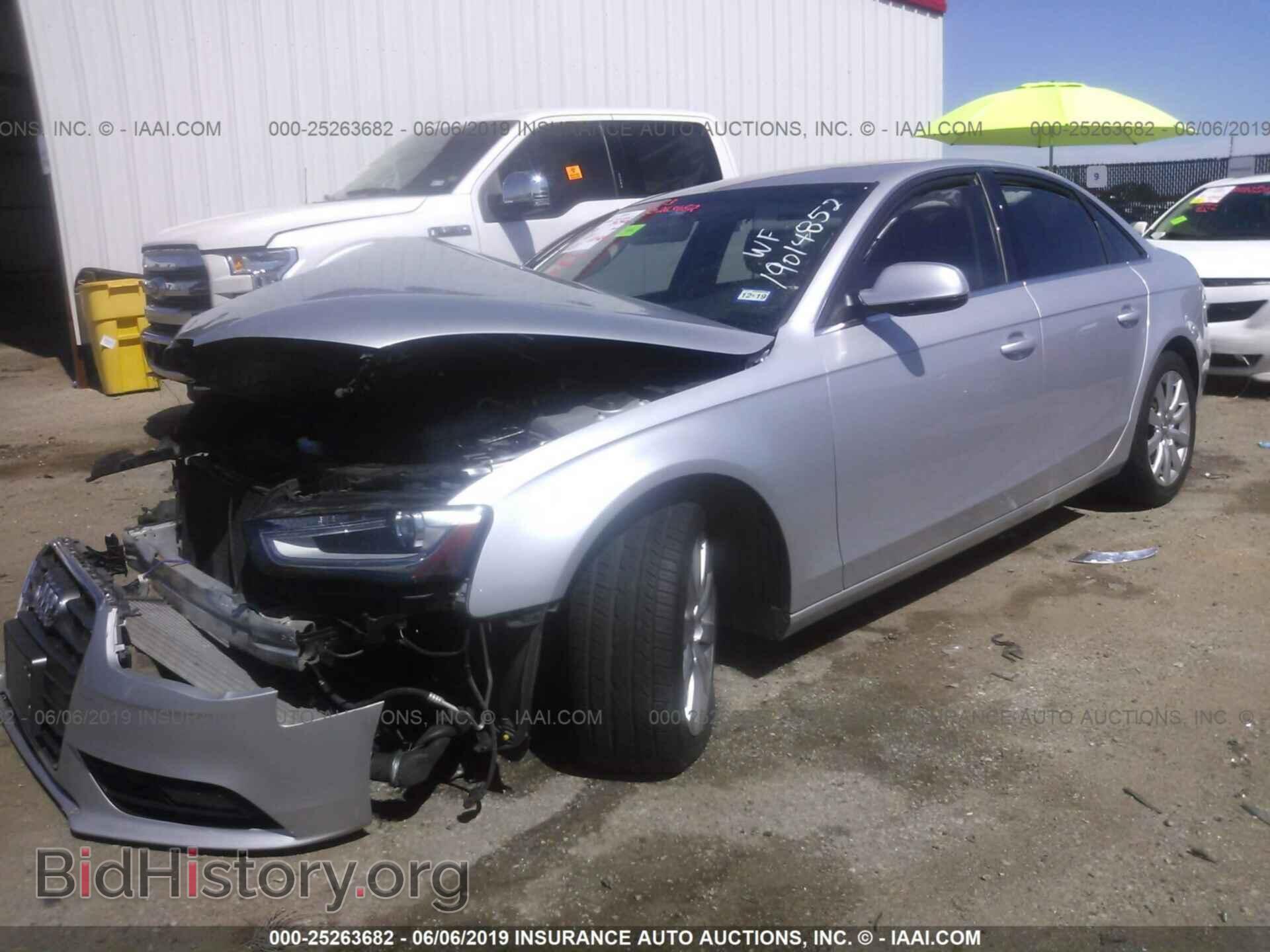 2013 AUDI A4 - VIN: WAUBFAFL9DN038539 - Фото 2