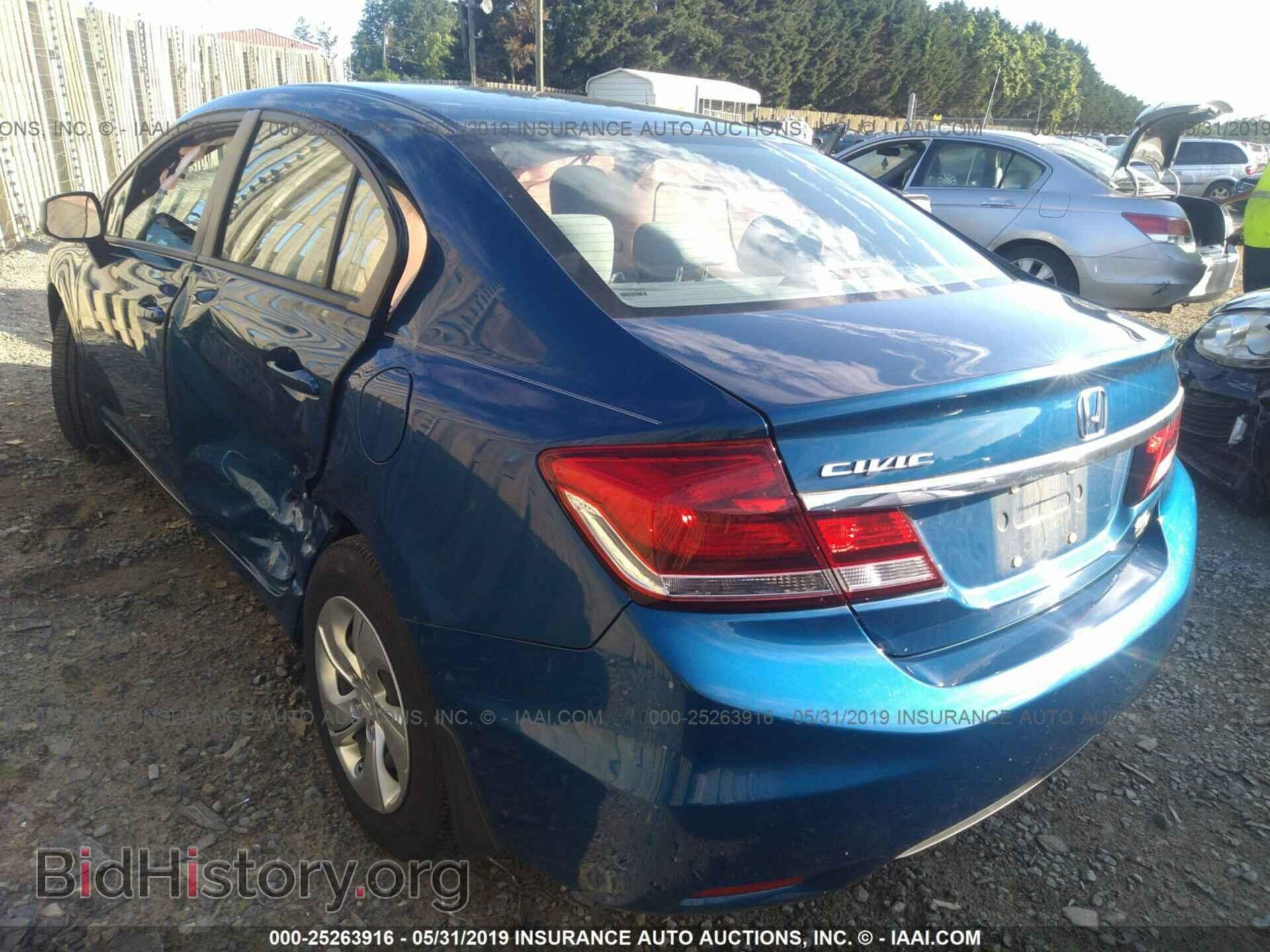 2013 HONDA CIVIC - VIN: 2HGFB2F53DH580902 - Фото 3