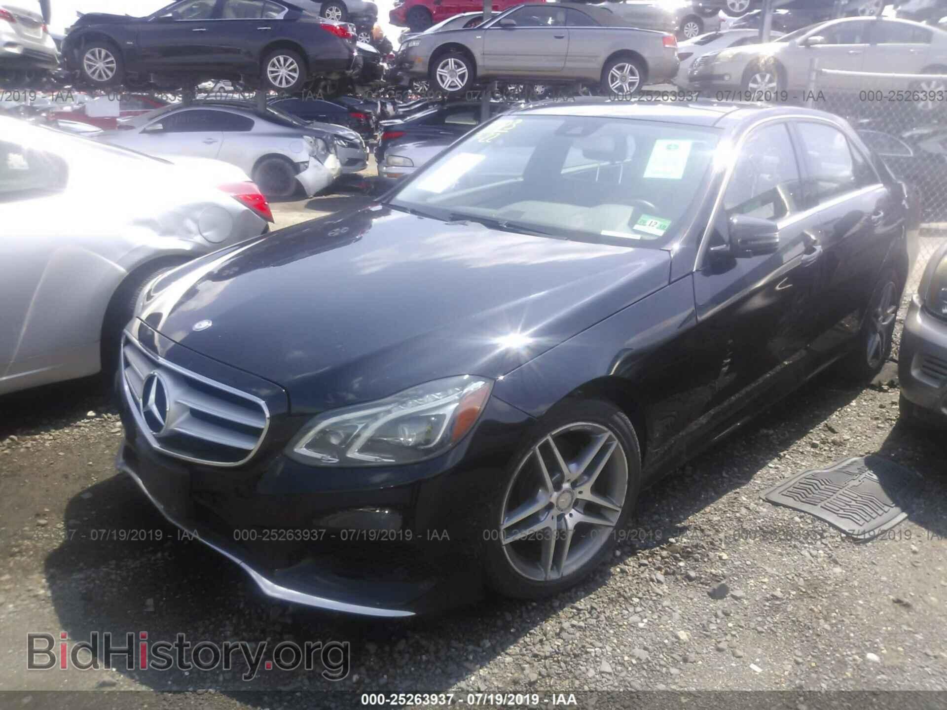 2014 MERCEDES-BENZ E - VIN: WDDHF8JB7EA919694 - Фото 2